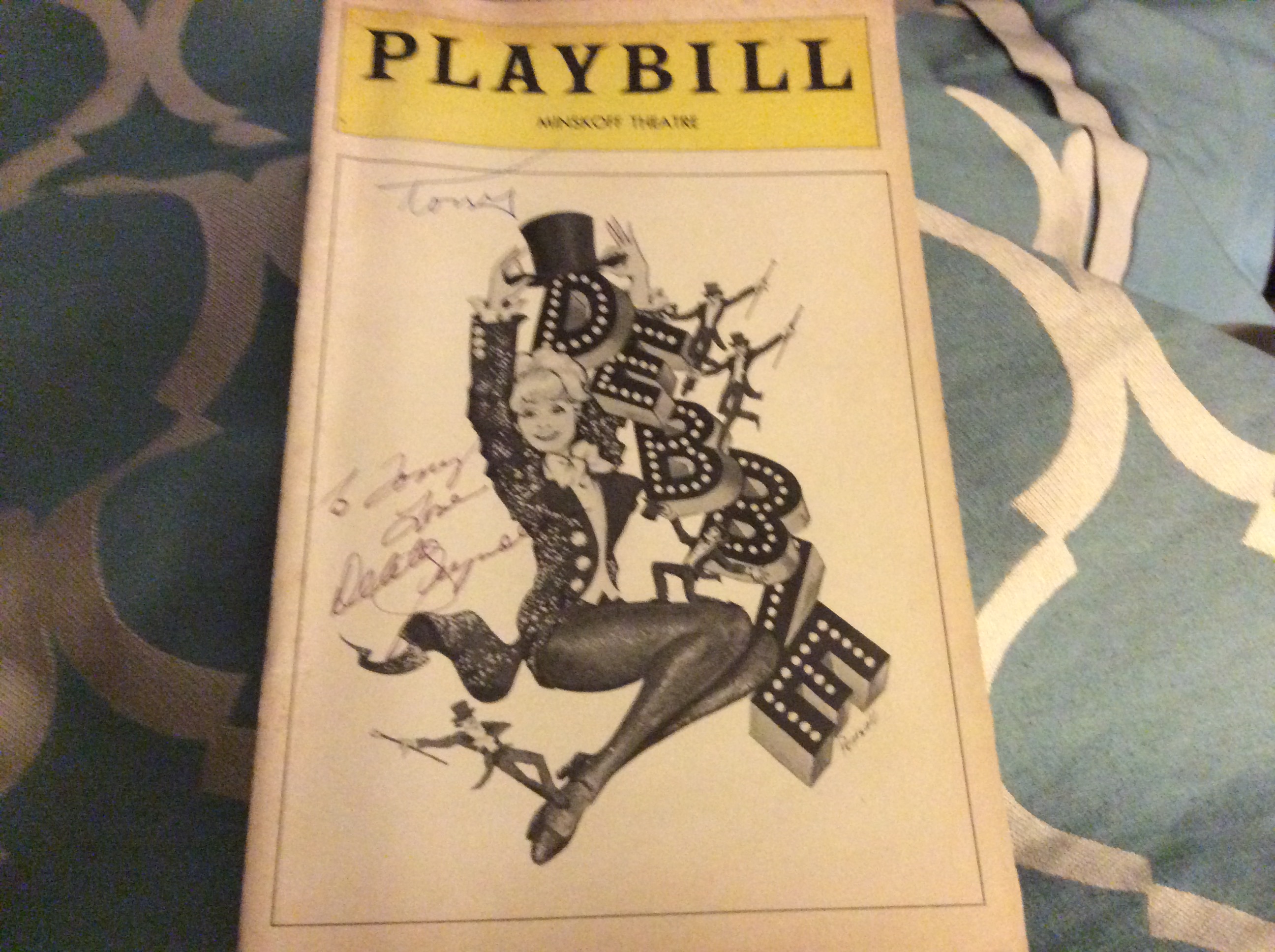 Debbie Signed Playbill
