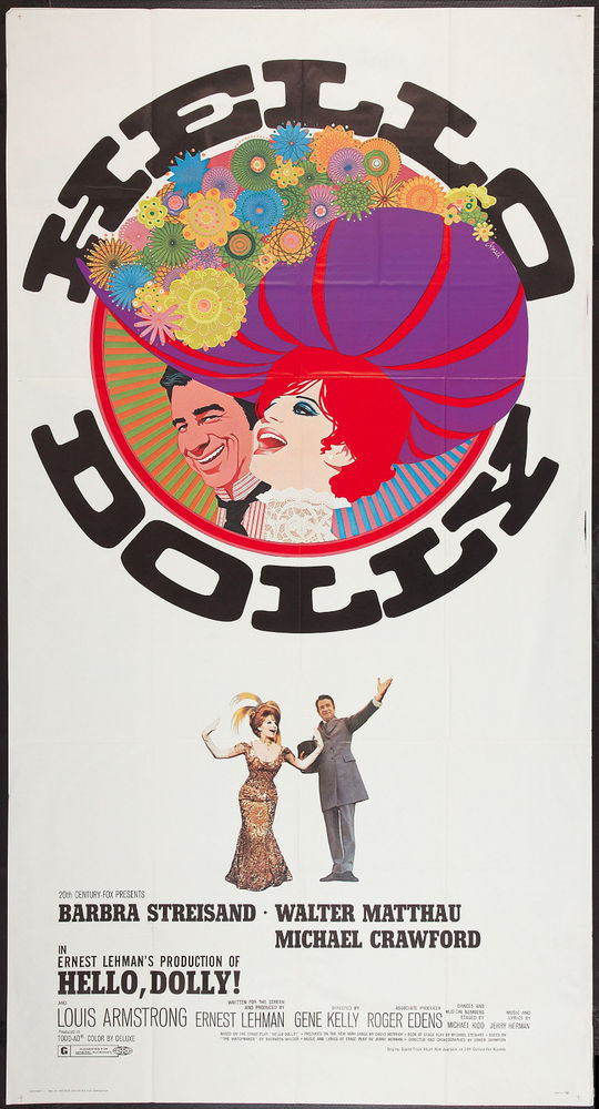 HELLO, DOLLY! movie poster...