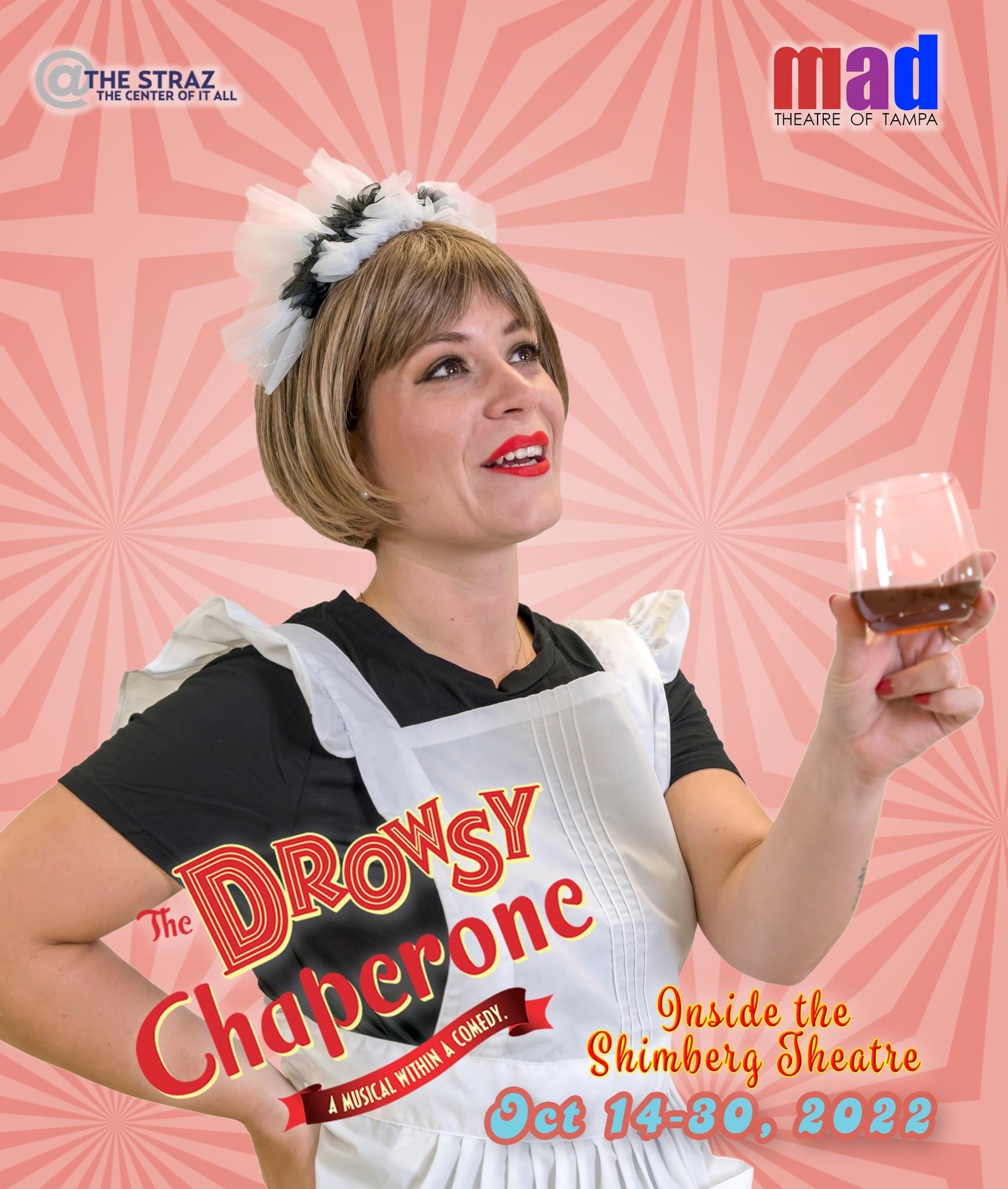 Meet Dottie as played by Jenelle Vinachi in mad Theatre of Tampa’s THE DROWSY CHAPERONE.