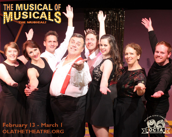 Cast of OCTA's THE MUSICAL OF MUSICALS (THE MUSICAL!)
Feb 13 - March 1, 2015
