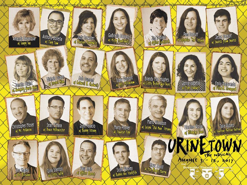 The cast of Urinetown The Musical