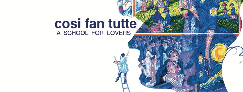 Loveland Opera Theatre brings Così fan tutte – “A School for Lovers” by Wolfgang Amadeus Mozart – to the Rialto Theater in downtown Loveland Feb. 22 – March 3, 2019. The opera pairs comedy and commentary at its best, set to some of the most extraordinary music Mozart ever wrote. Award-winning director Tim Kennedy has created a new world for the show, bringing Impressionist paintings to life through the Così story. Tickets are now on sale. 