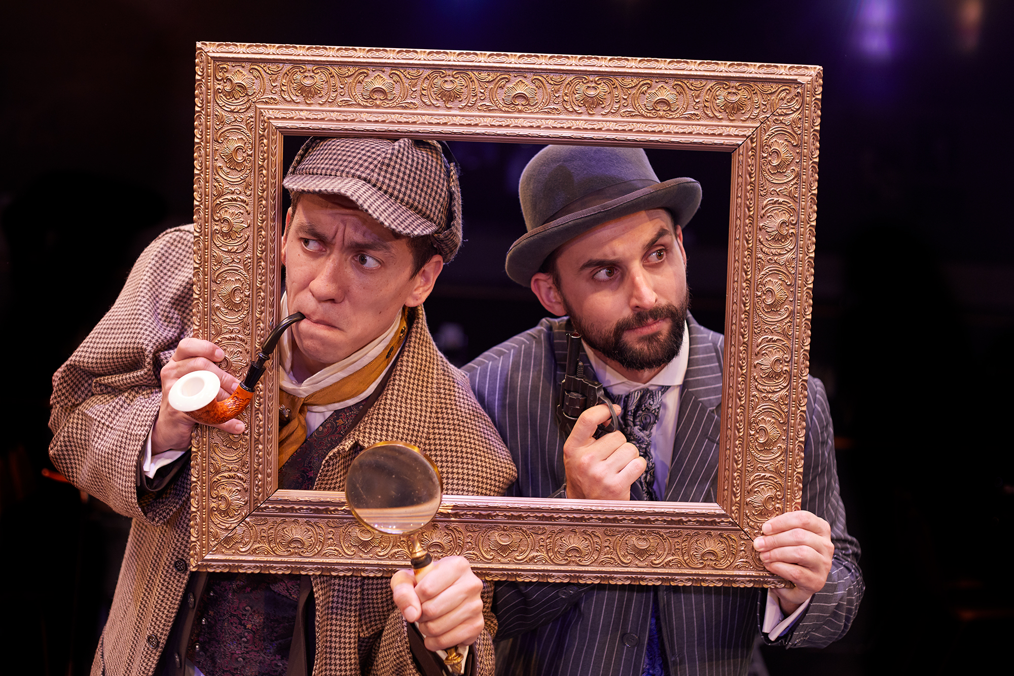 Holmes & Watson are on the case! Holmes & Watson are on the case!