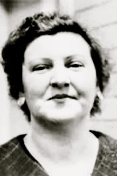 The famous Viola Hyatt in 1959, murderess in the White Plains, Blue Mountain Twin murders in Anniston, Alabama. 