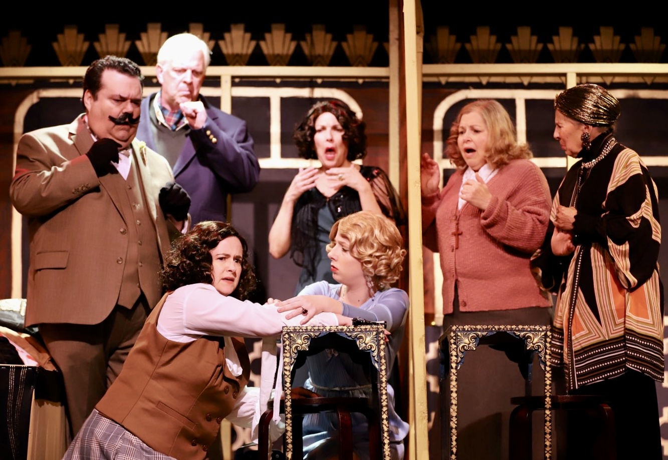 If you are getting on this train,
you better get tickets ASAP!
It is sold out for today (4/24) and at last count
19 tickets remain for Friday 4/29,
11 tickets remain for Saturday 4/30, and
9 tickets remain for Sunday.
Please don’t get left out!
MURDER ON THE ORIENT EXPRESS.
Milford.
http://www.secondstreetplayers.com/aboutMurderOnTheOrientExpress.html If you are getting on this train,
you better get tickets ASAP!
It is sold out for today (4/24) and at last count
19 tickets remain for Friday 4/29,
11 tickets remain for Saturday 4/30, and
9 tickets remain for Sunday.
Please don’t get left out!
MURDER ON THE ORIENT EXPRESS.
Milford.
http://www.secondstreetplayers.com/aboutMurderOnTheOrientExpress.html