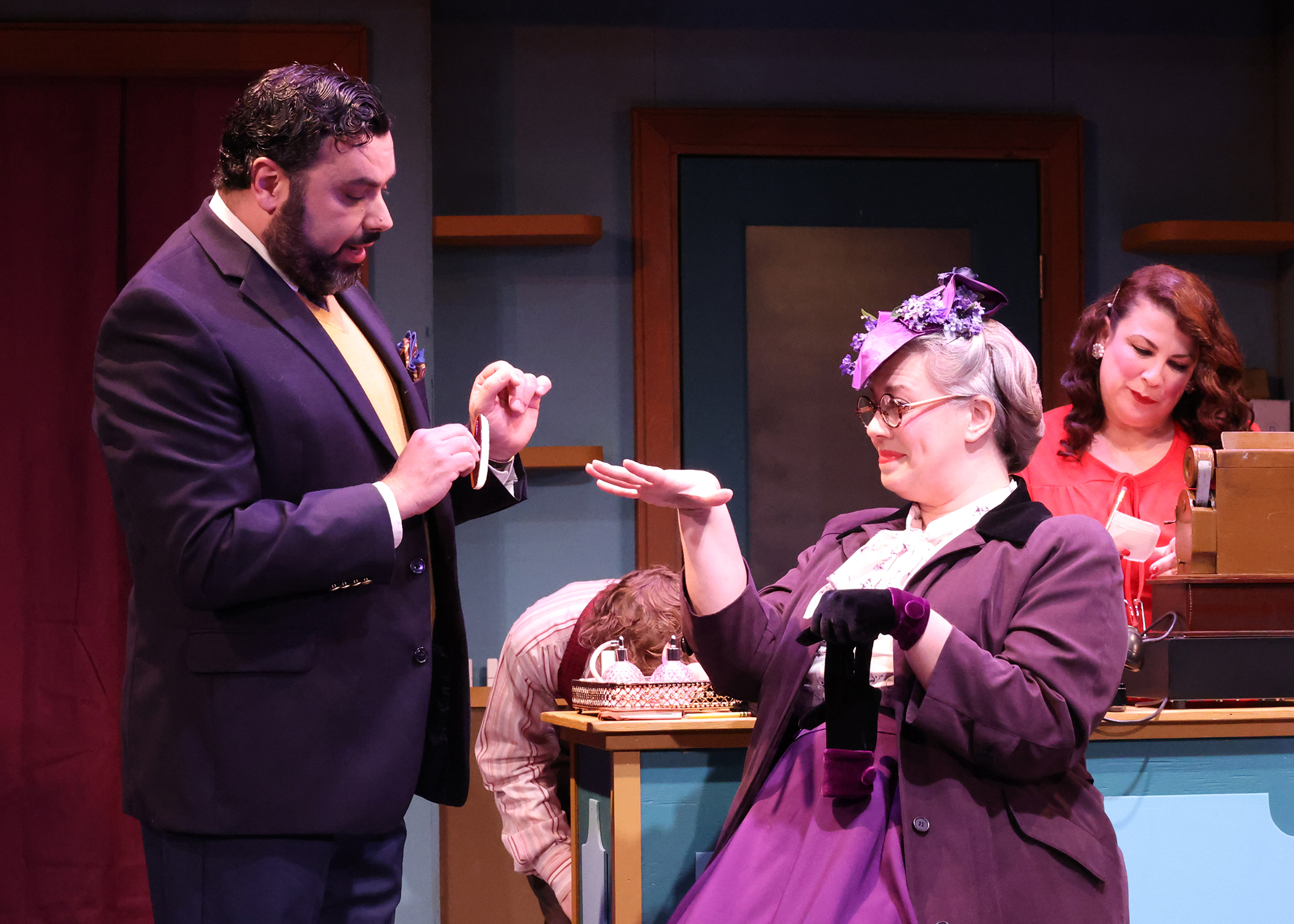 Left to Right: Anthony Teixeira, Holly Hansen, Trish LaRose Credit: Bob Tucker / Focalpoint Studio 