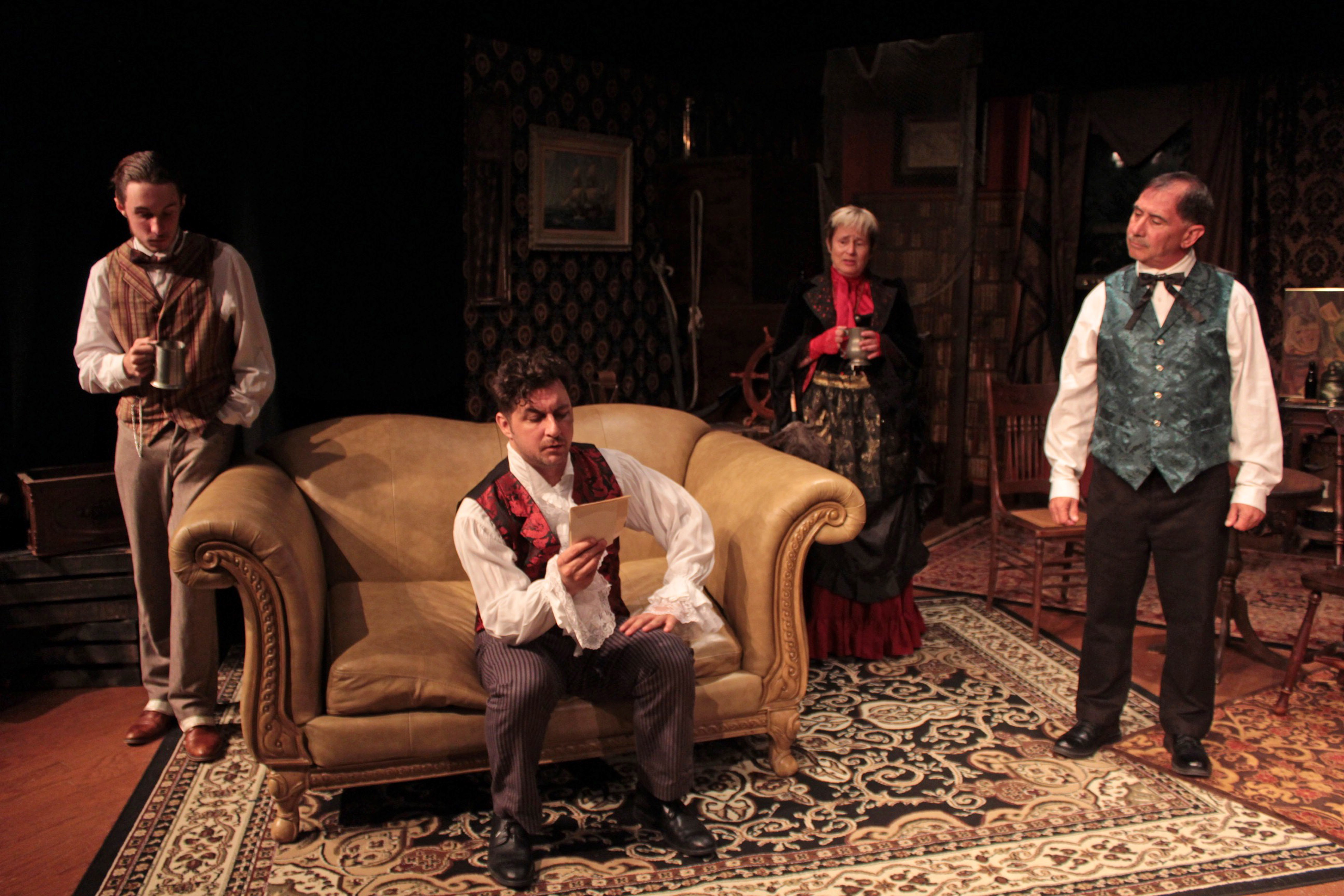 We had a wonderful opening weekend for Sherlock’s Secret Life! Runs through  October 10 at the Southampton Cultural Center. Tickets: SCC-arts.org. You’ve never seen Holmes like this before! Presented by boots on the ground theater 