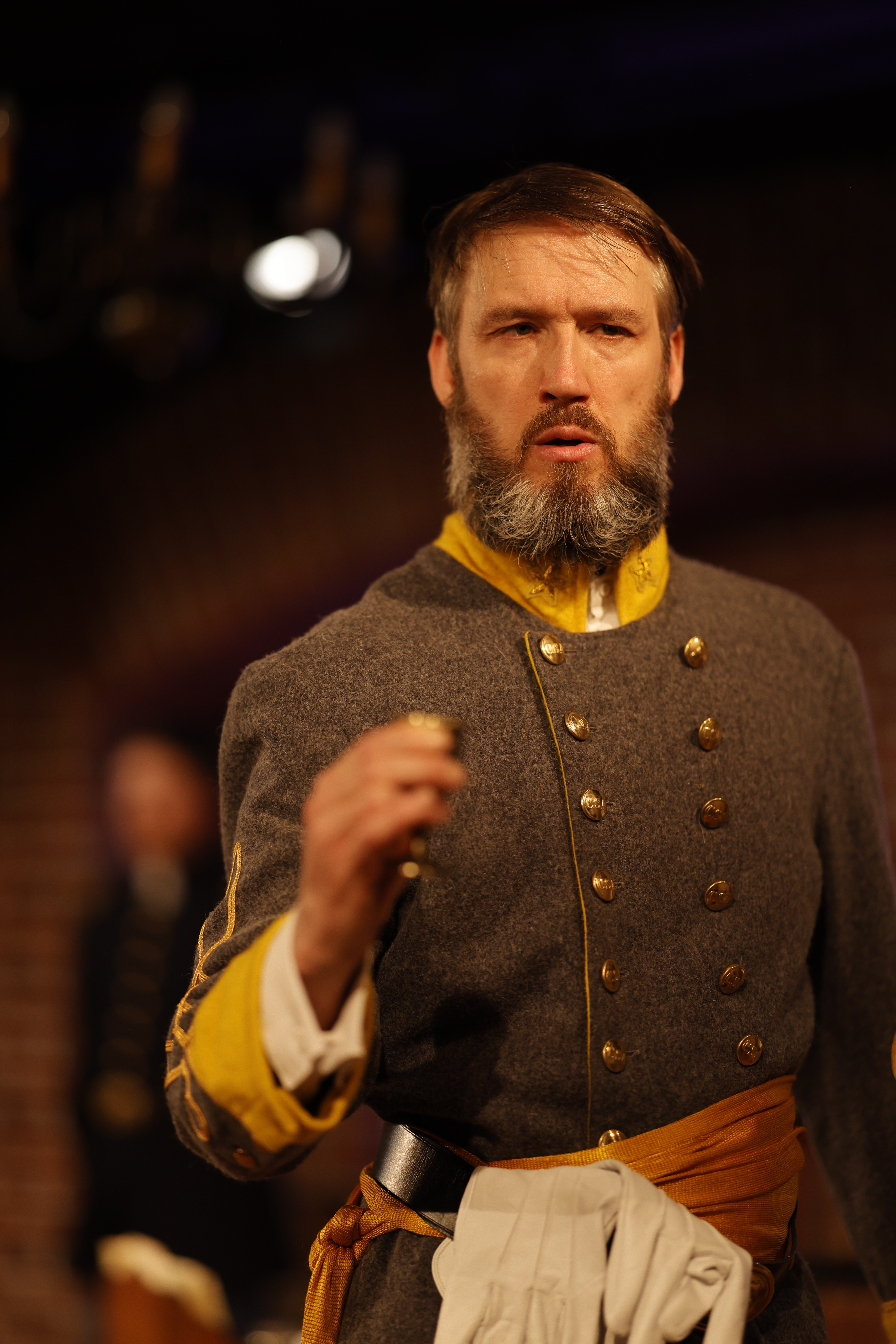 Will Middleton as Major Cary. Pic by Stefan Kock