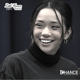 Camie Del Rosario in rehearsal for 