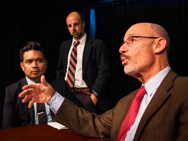 Pictured (L-R): Enrico Banson, Dominick Palamenti, Charles Isen
Photo Credit: Budinger & Scarpelli Pictured (L-R): Enrico Banson, Dominick Palamenti, Charles Isen
Photo Credit: Budinger & Scarpelli