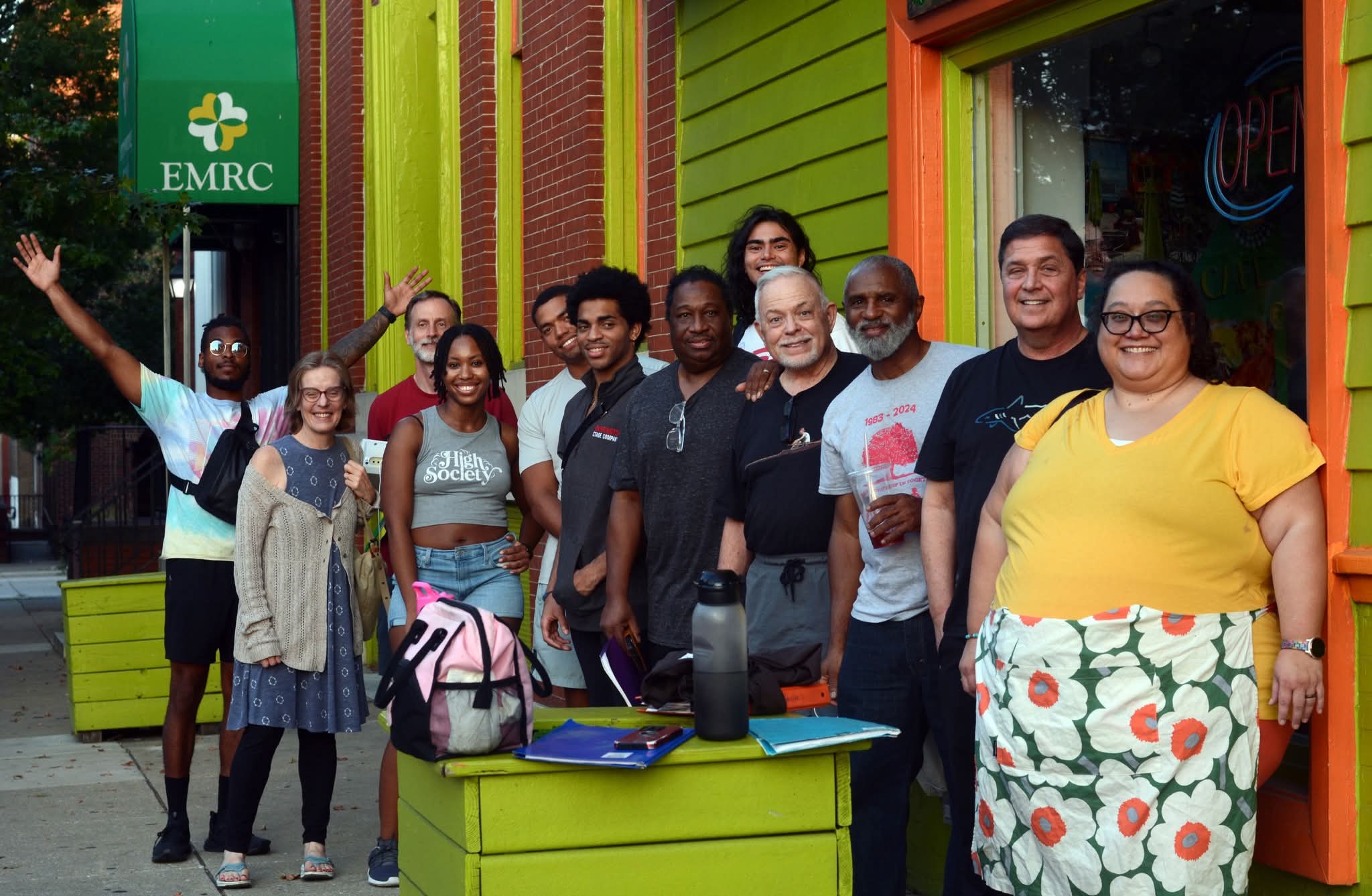 The Petrified Forest Cast - at the Terra Cafe - Baltimore