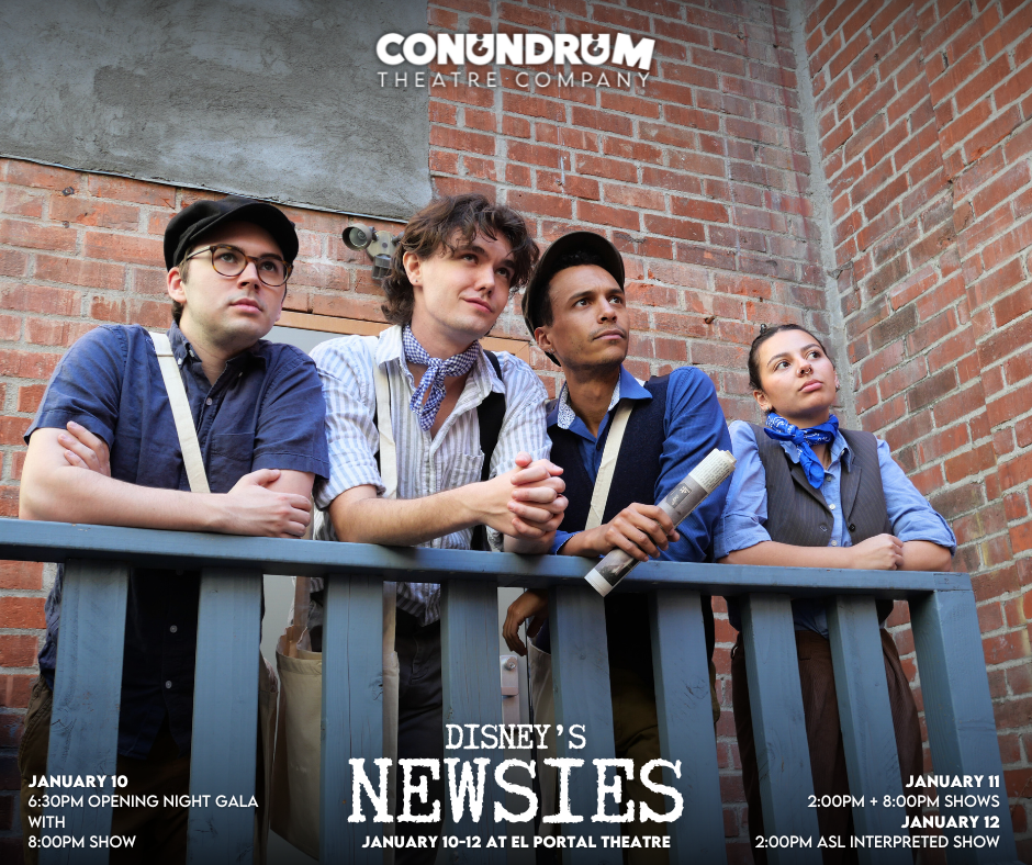 Conundrum Theatre Company presents Newsies