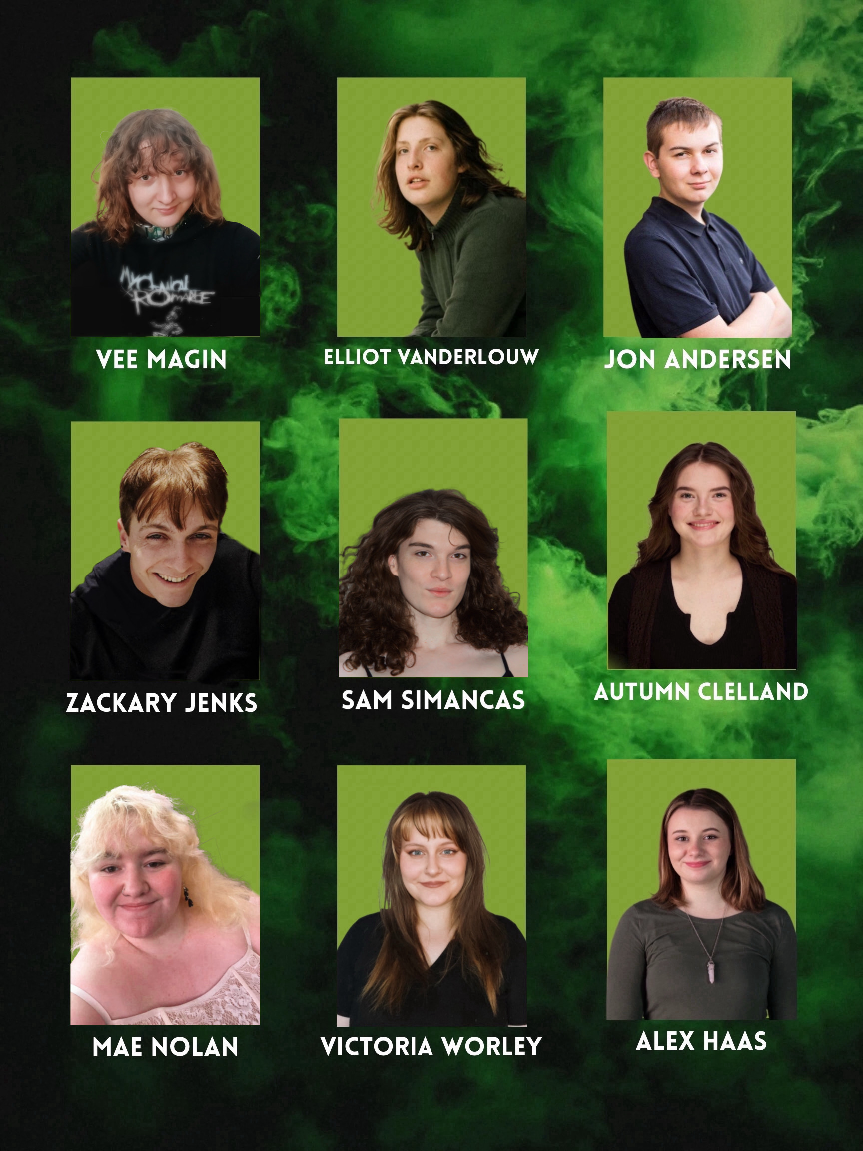 SFCC Production of Reefer Madness - The Musical - Cast Photos - Spring 2025