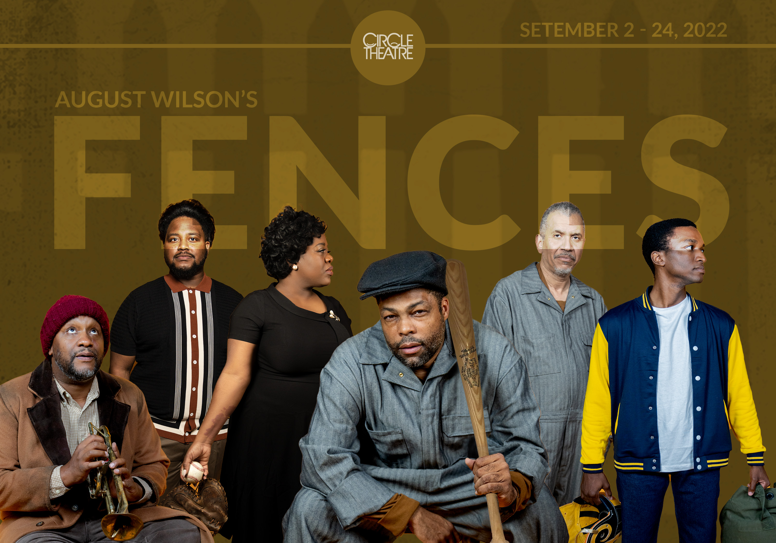 August Wilson's FENCES - Circle Theatre's Cast