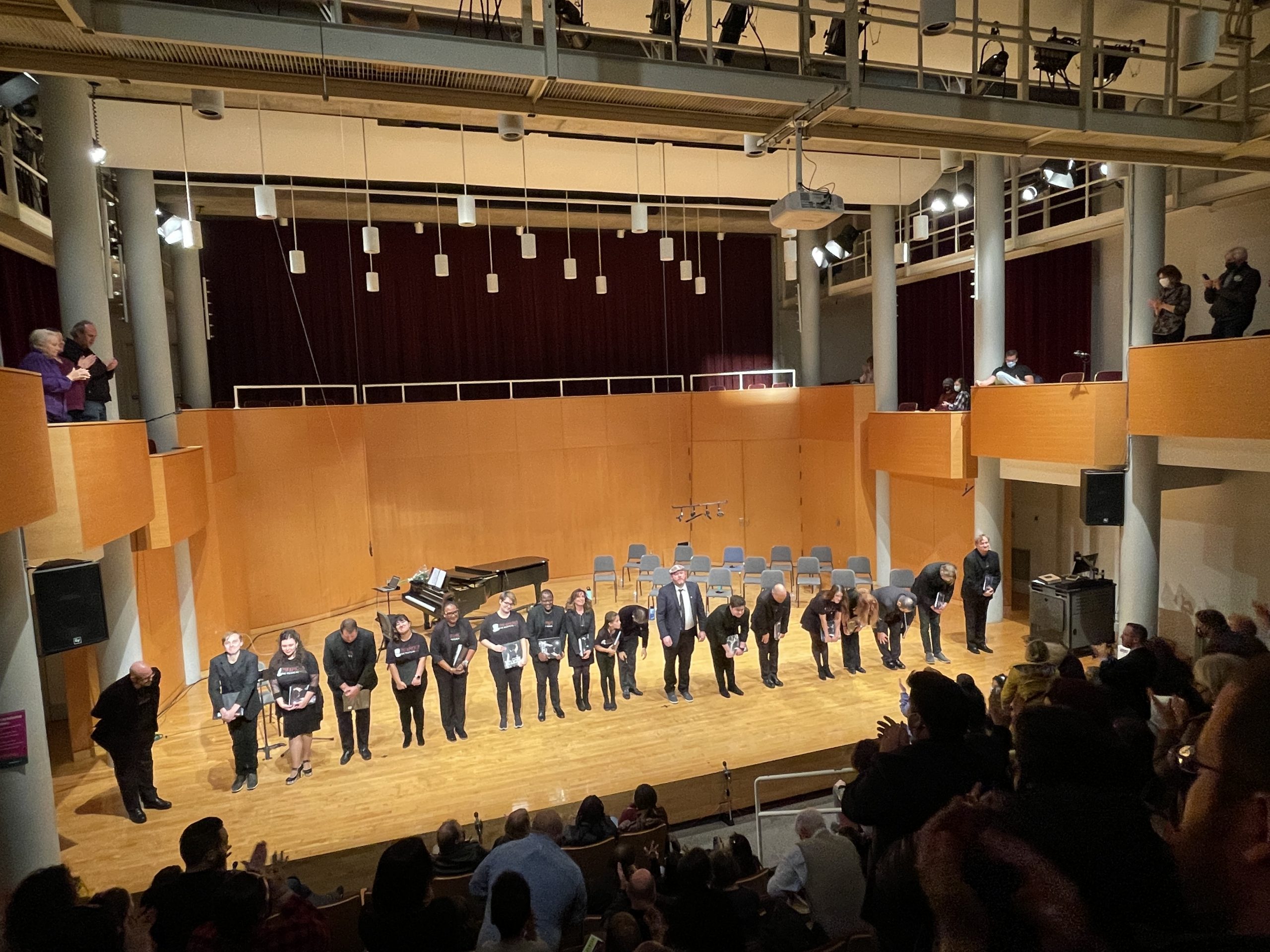 The Cast of Infamous on our November 5th Workshop at Cleveland State University