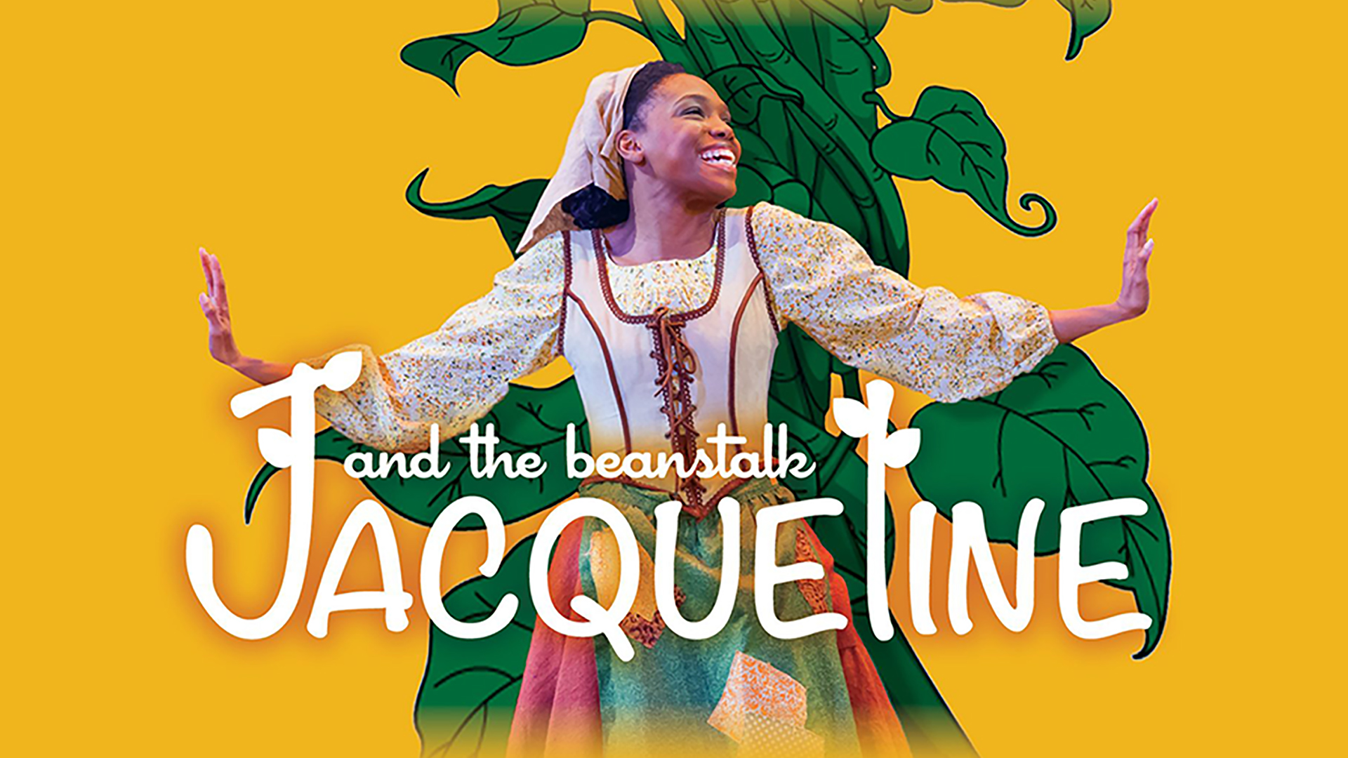 Girls are so often stereotyped, but Jacqueline will climb to great lengths to prove them all wrong! One upon a time, Jacqueline had a brother named Jack. The entire village thought Jack was so smart, strong and witty, but when the family ran out of money it was Jacqueline who used her brain to get them out of trouble. Follow Jackie up the beanstalk as she shatters stigma to discover it wasn’t because she was less capable, but because she was made to believe so. Now, she has the chance to prove her worth. Whether you are young or old, this fun and interactive one-woman show is important for everyone to see. Not because it’s unique, but because it’s not. It is the story of many girls.
Written by Deondra Kamau Means. Inspired by Jack and the Beanstalk and The Story of Jack Spriggins and the Enchanted Bean. 