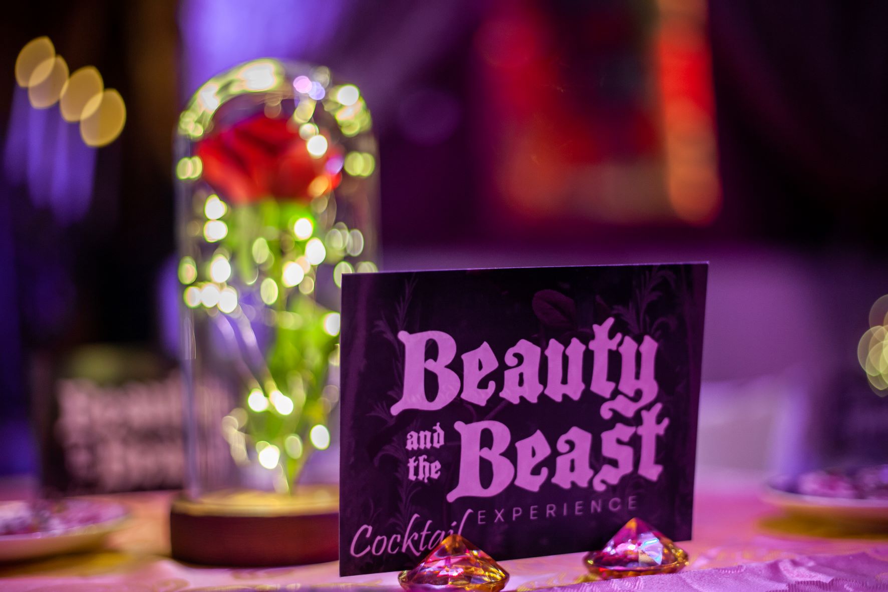 Come enjoy the wonderment of Castle Beaumont. A lavish party thrown in honor of the prince. But be careful not to overstay your welcome, the prince can be quite the BEAST.