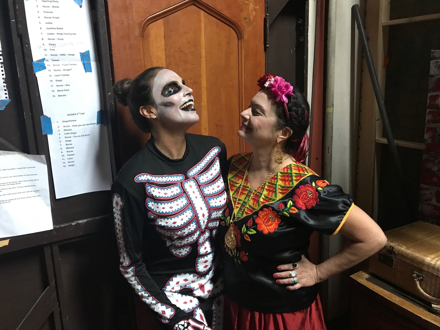 Odalys Nanin as Frida Francisco Medina as Musician Marisa Lopez as Maria Felix 8