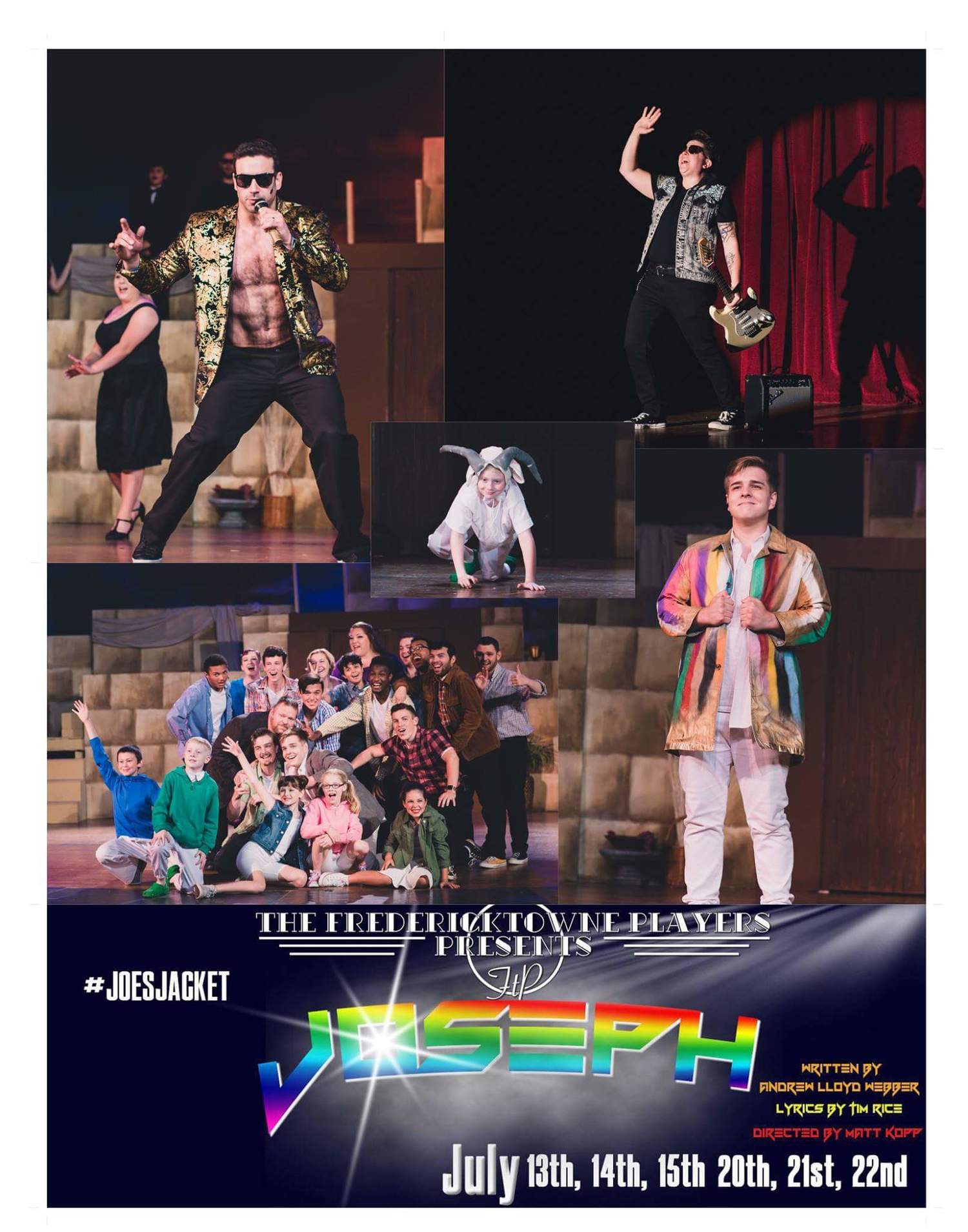 Shots from Fredericktowne Players Joseph and the Amazing Technicolor Dreamcoat 4