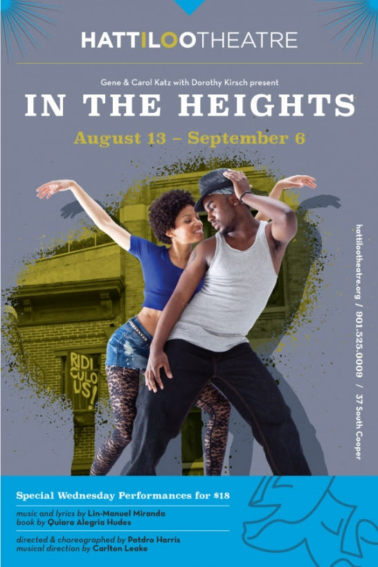 In the Heights centers on a variety of characters living in the neighborhood of Washington Heights, on the northern tip of Manhattan. At the center of the show is Usnavi, a bodega owner who looks after the aging Cuban lady next door, pines for the gorgeous girl working in the neighboring beauty salon and dreams of winning the lottery and escaping to the shores of his native Dominican Republic. Meanwhile, Nina, a childhood friend of Usnavi?s, has returned to the neighborhood from her first year at college with surprising news for her parents, who have spent their life savings on building a better life for their daughter. Ultimately, Usnavi and the residents of the close-knit neighborhood get a dose of what it means to be home. 1