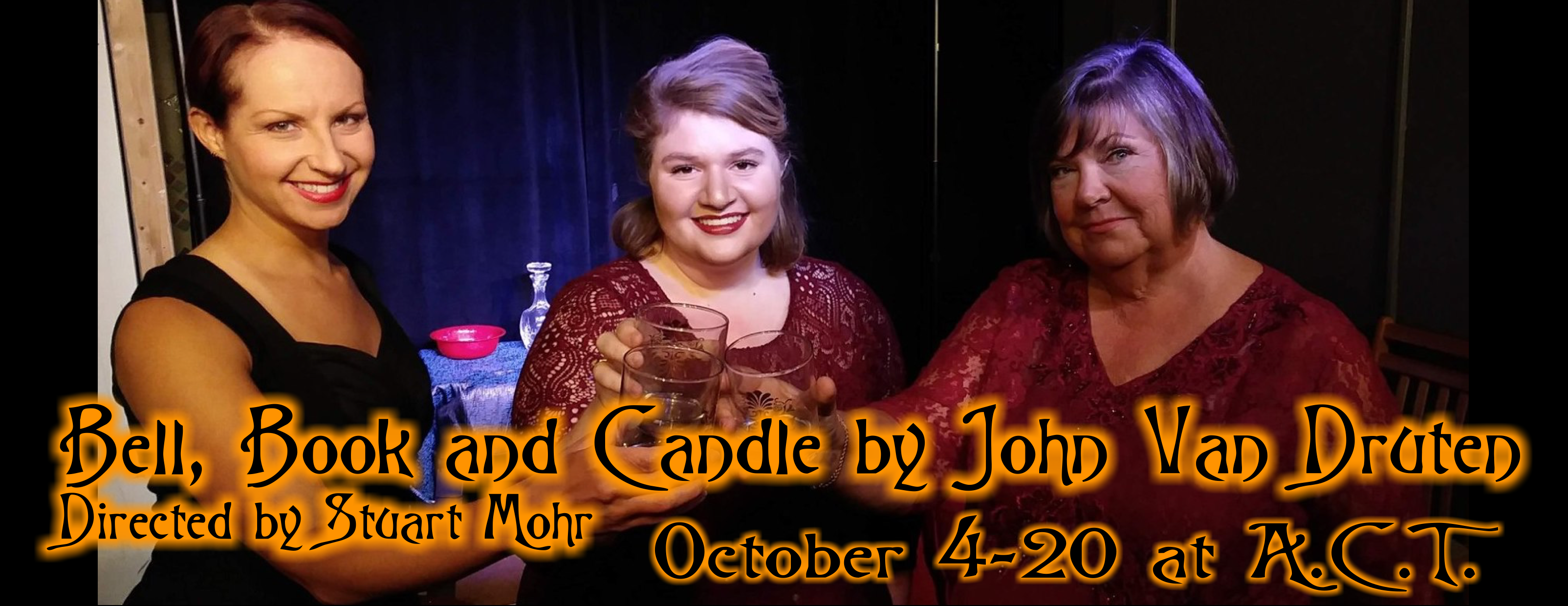 A.C.T. Studio Theatre presents a treat for Halloween season: John Van Druten's Romantic Comedy 