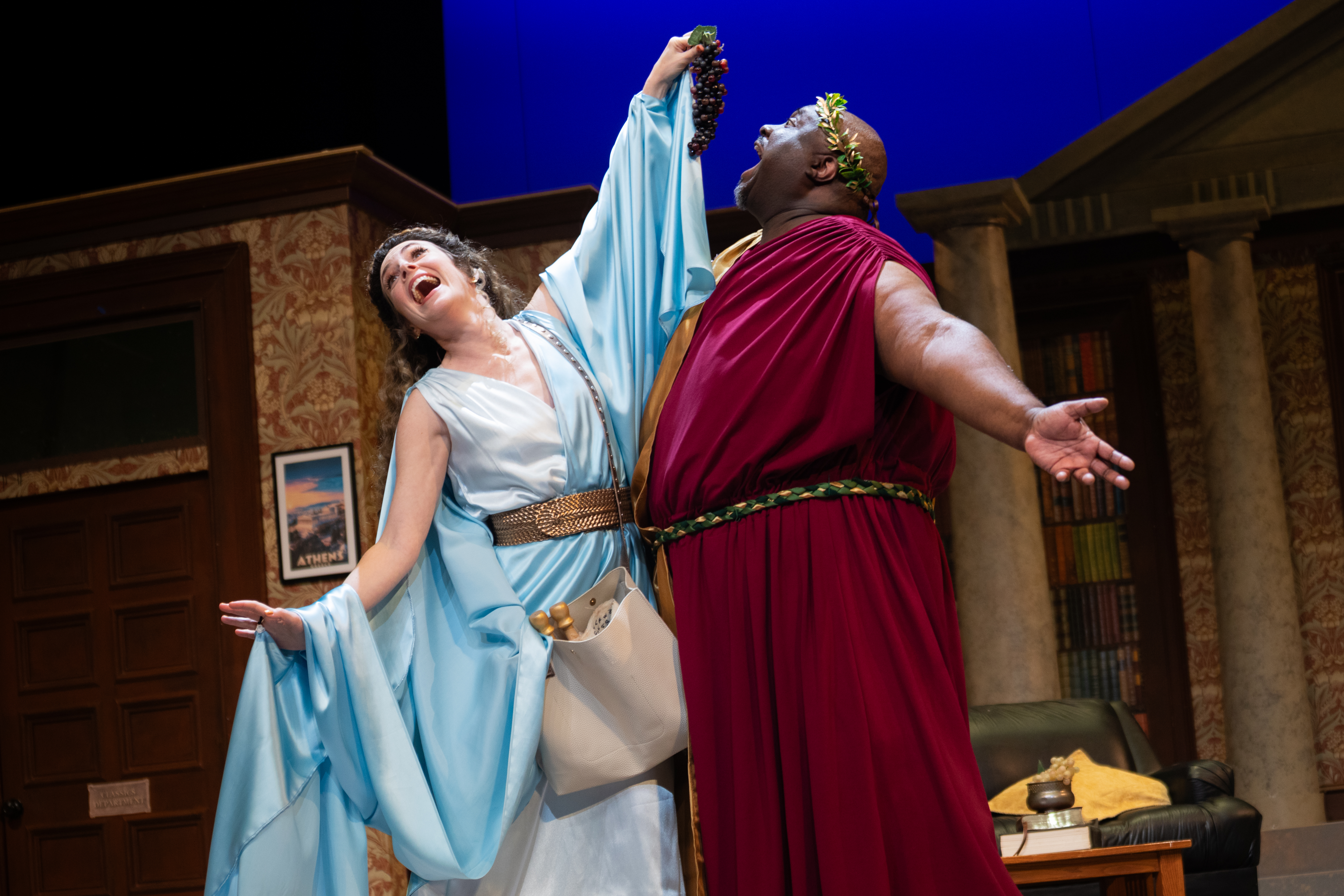 Dionysus, Brad Raymond* Thalia, Kate Fahrner* Photo Credit: Casey Gardner Ford