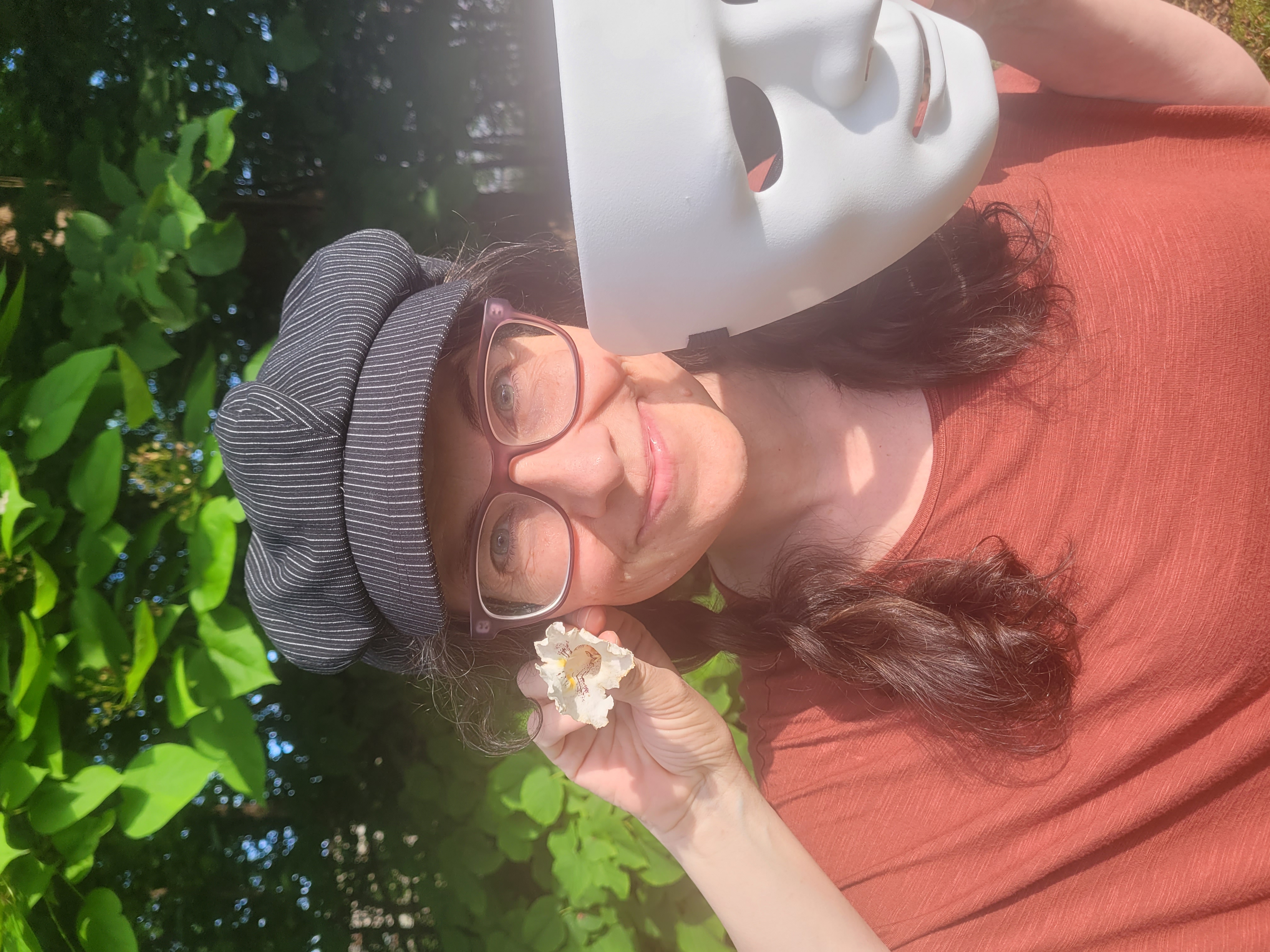 Julie Lyn Barber in Turbulent Architect at the 2025 Guelph Fringe Festival, Aug 7-10