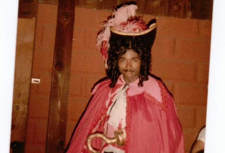 A Colorful Hook: In 1984, Darryl Maximilian Robinson starred as Captain Hook in The Enchanted Hills Playhouse of Syracuse, Indiana summer stock revival of the hit 1950s musical version of Peter Pan.