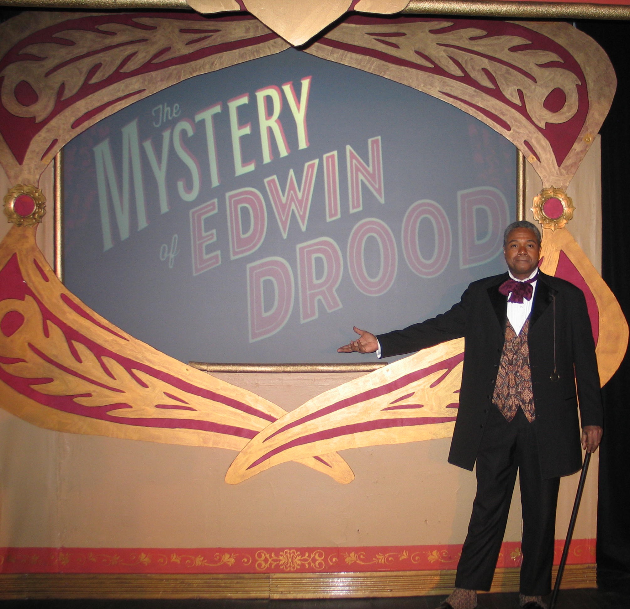 A Nice Nod: For his 2018 portrayal of The Chairman Mr. William Cartwright in Drood, Darryl Maximilian Robinson received a 2019 Broadwayworld Chicago Award nomination for Best Performer In A Musical. 