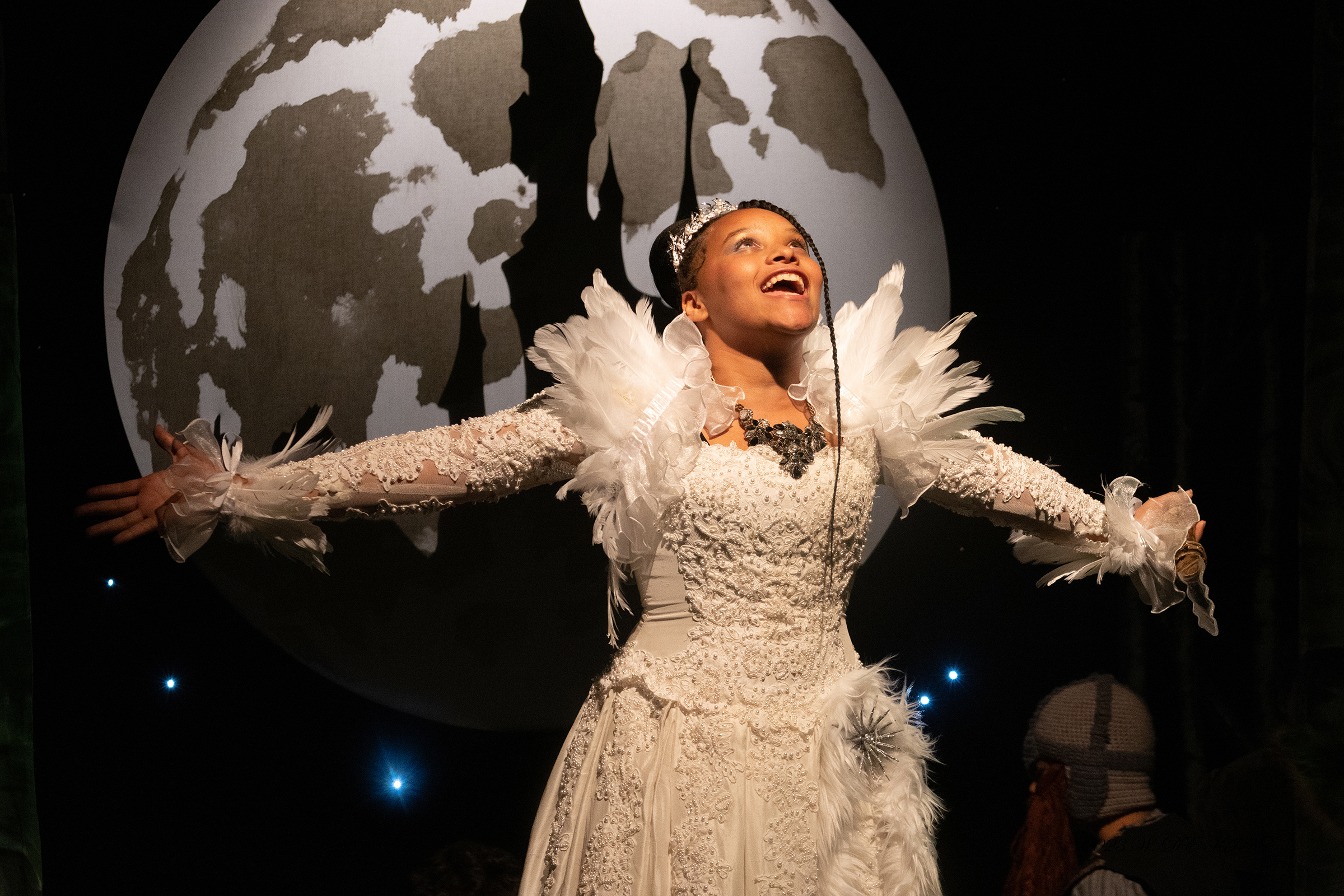 Photo attached by Bill De Kine of Junior Repertory Company 2023 production of The Lion, the Witch and the Wardrobe.