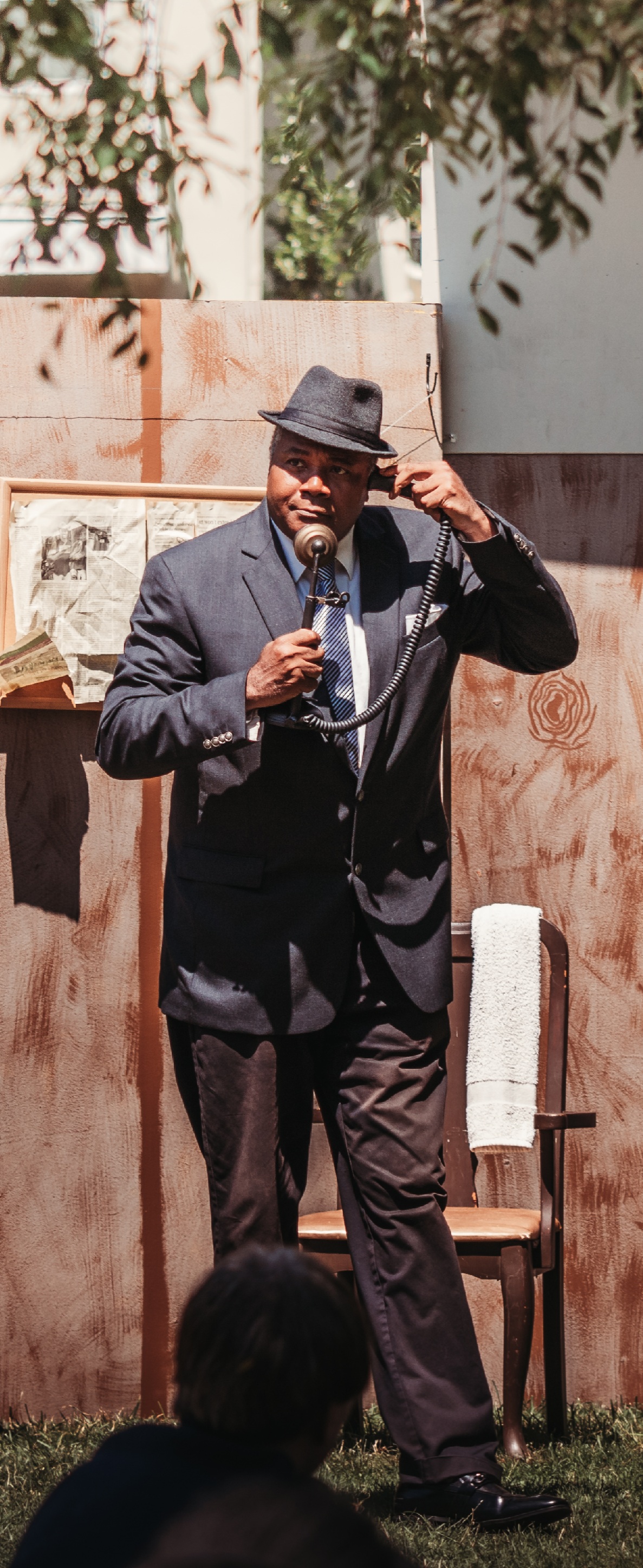 A Role Worthy For A 50th Anniversary Of An American Stage Performer: Darryl Maximilian Robinson appears as Bensinger in the 2024 Culver City Public Theatre revival of THE FRONT PAGE.