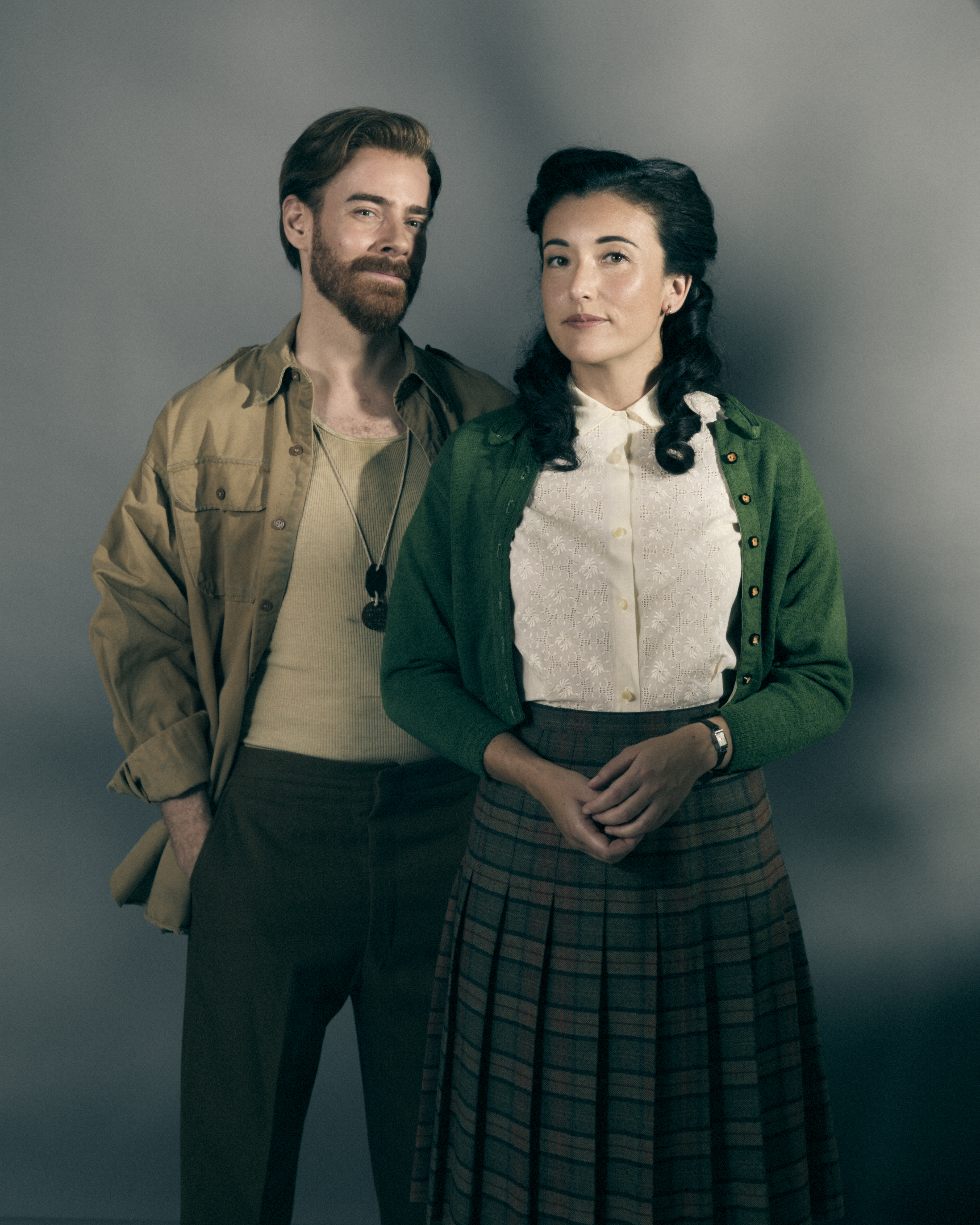 Jeff Lillico and Yoshie Bancroft. Forgiveness. Stratford Festival 2025. Photography by Ted Belton.