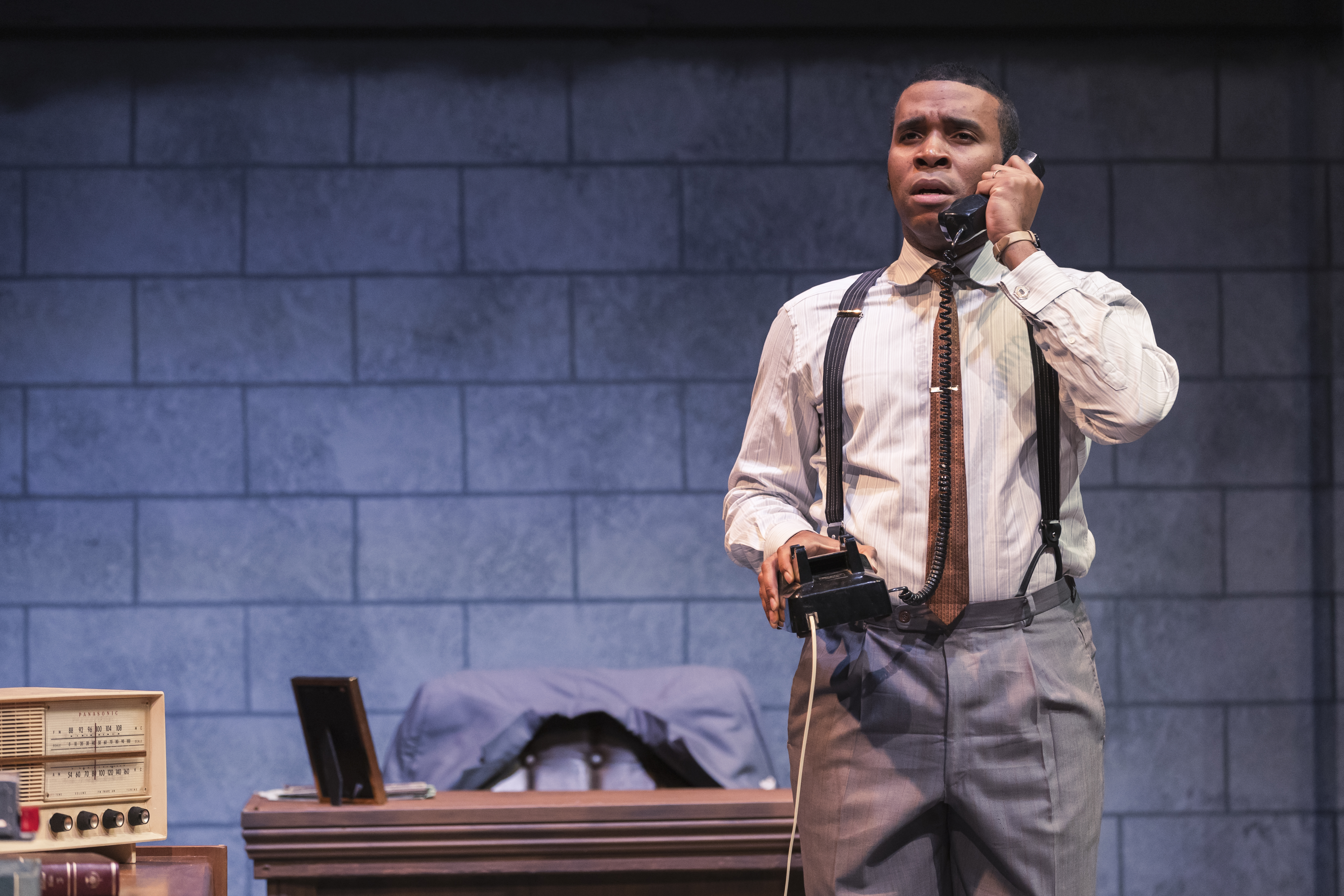 Terrance Austin Smith* as Clifford Lewis in the Regional Premiere ?Daisy? at Hillbarn Theatre on stage Jan.23 - February. 9, 2025. *Appear courtesy of Actors'' Equity Association. ?Photo Credit: Tracy 