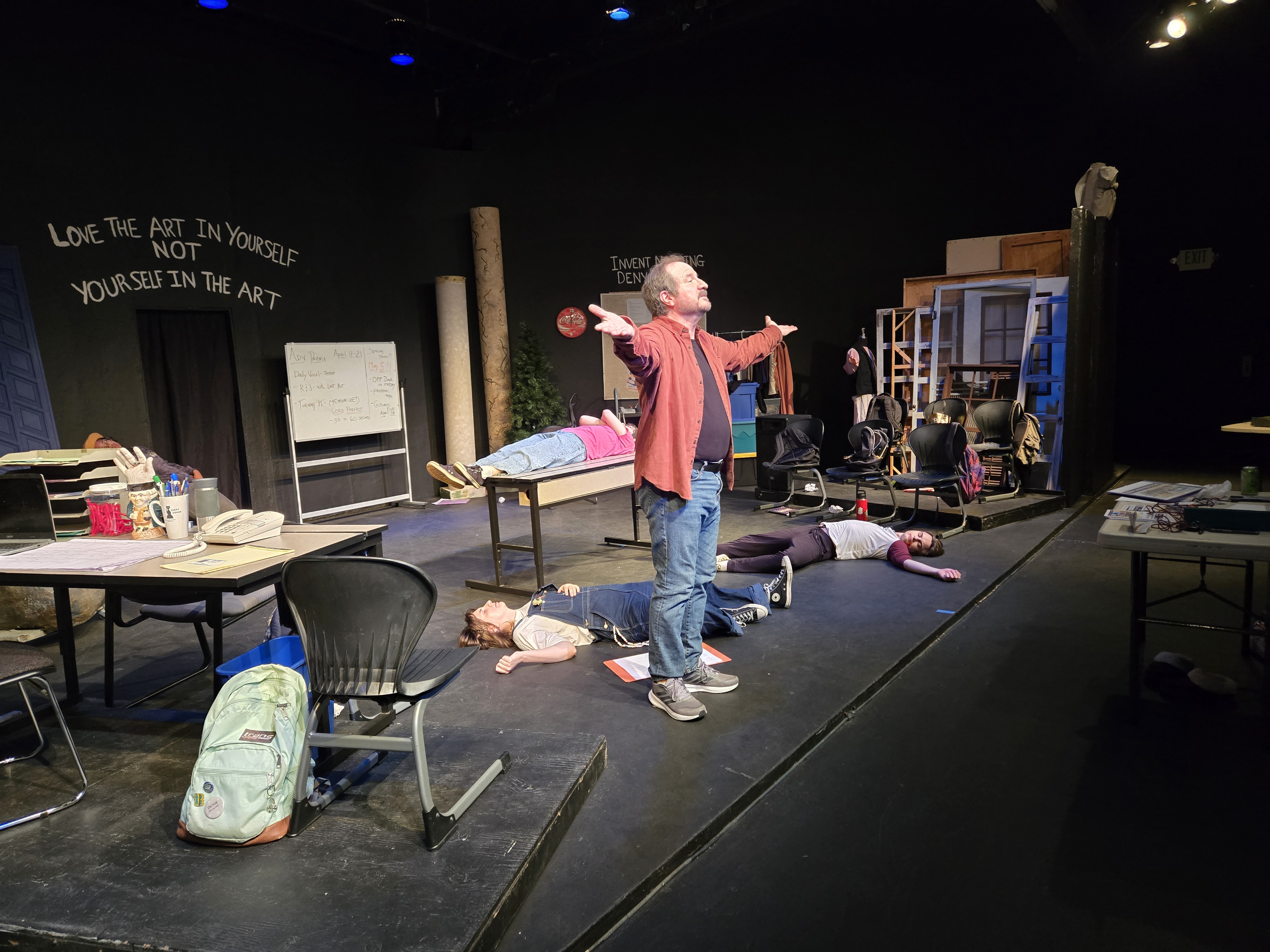 Advanced Drama teacher Mr. Ross directs Romeo and Juliet, and shares the challenges of working with teenagers. Advanced Drama teacher Mr. Ross directs Romeo and Juliet, and shares the challenges of working with teenagers.