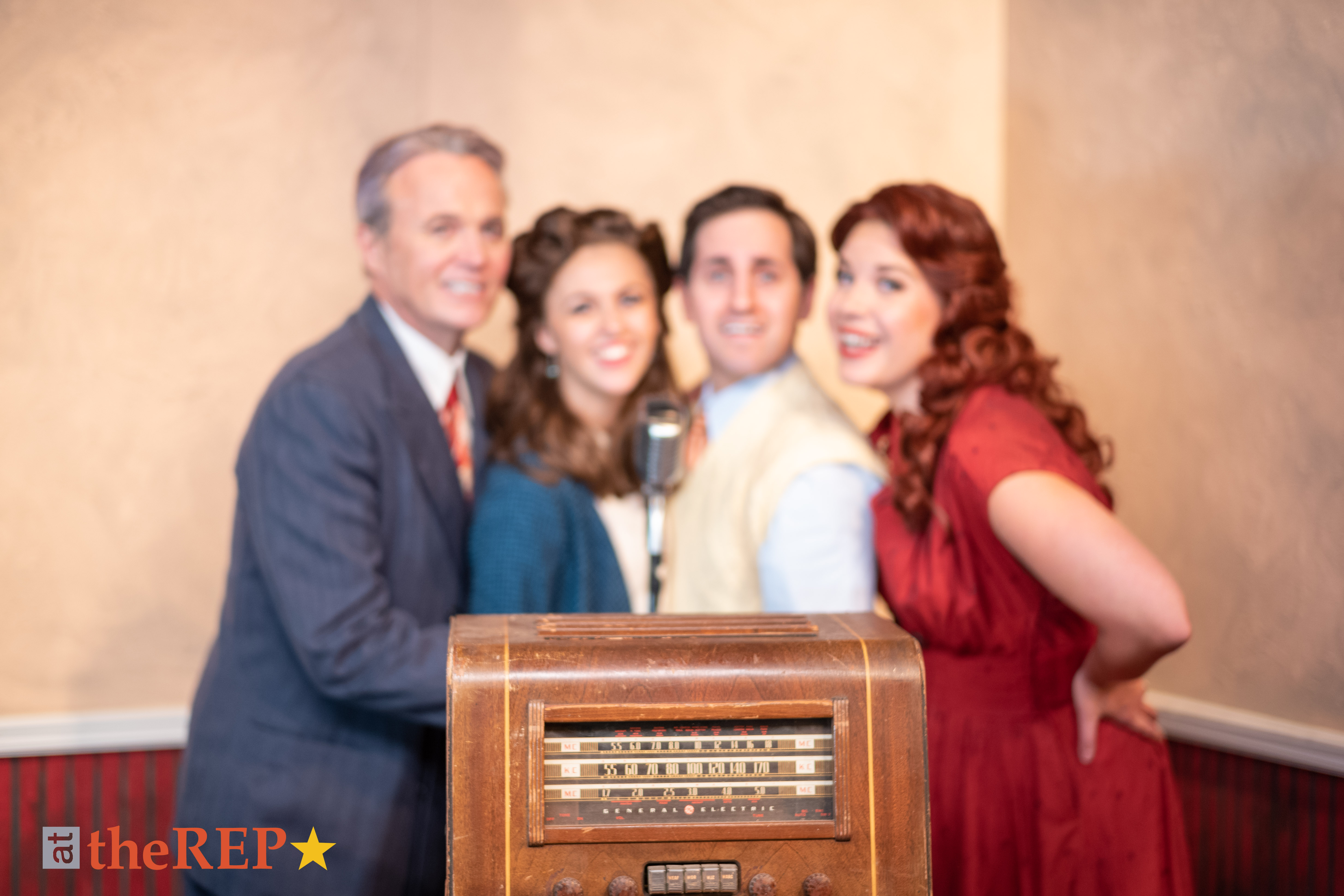 Shown: Wynn Harmon, Elizabeth Nestlerode, Carl Howell, Laurie Wells Photo by Richard Lovrich