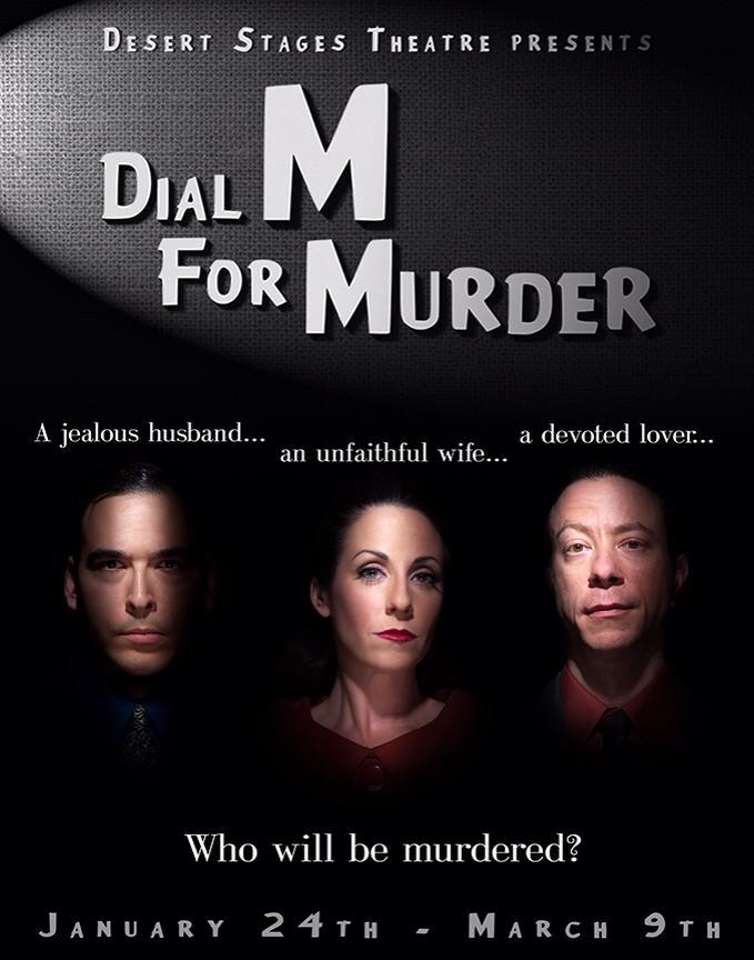 Meet the cast of Dial M for Murder at Scottsdale Desert Stages Theater!