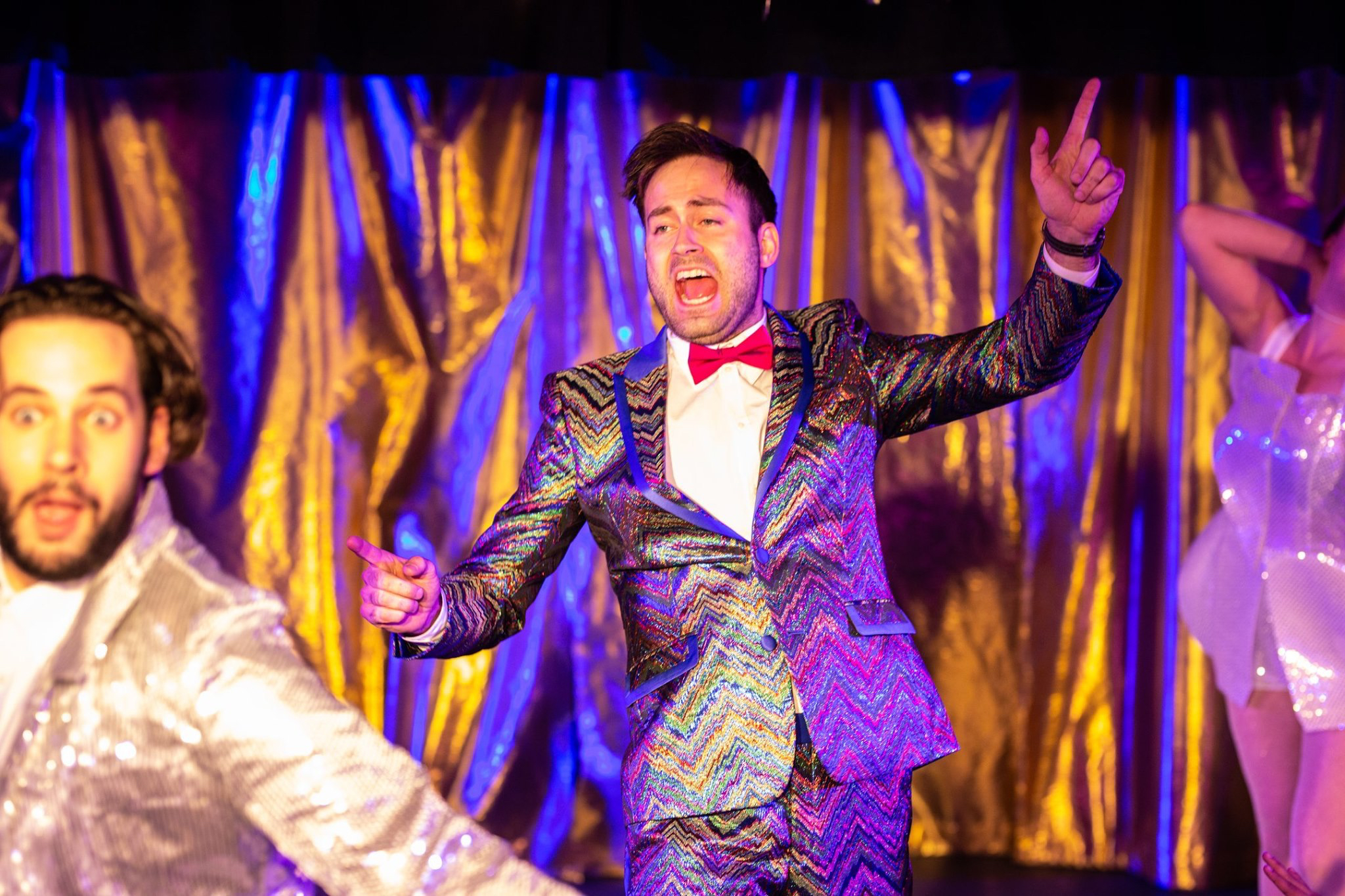 Justin Locklear as Bippy Bobby in "The Bippy Bobby Boo Show" by the Danielle Georgiou Dance Group. From 2019. Photo by Jeffrey Schmidt.