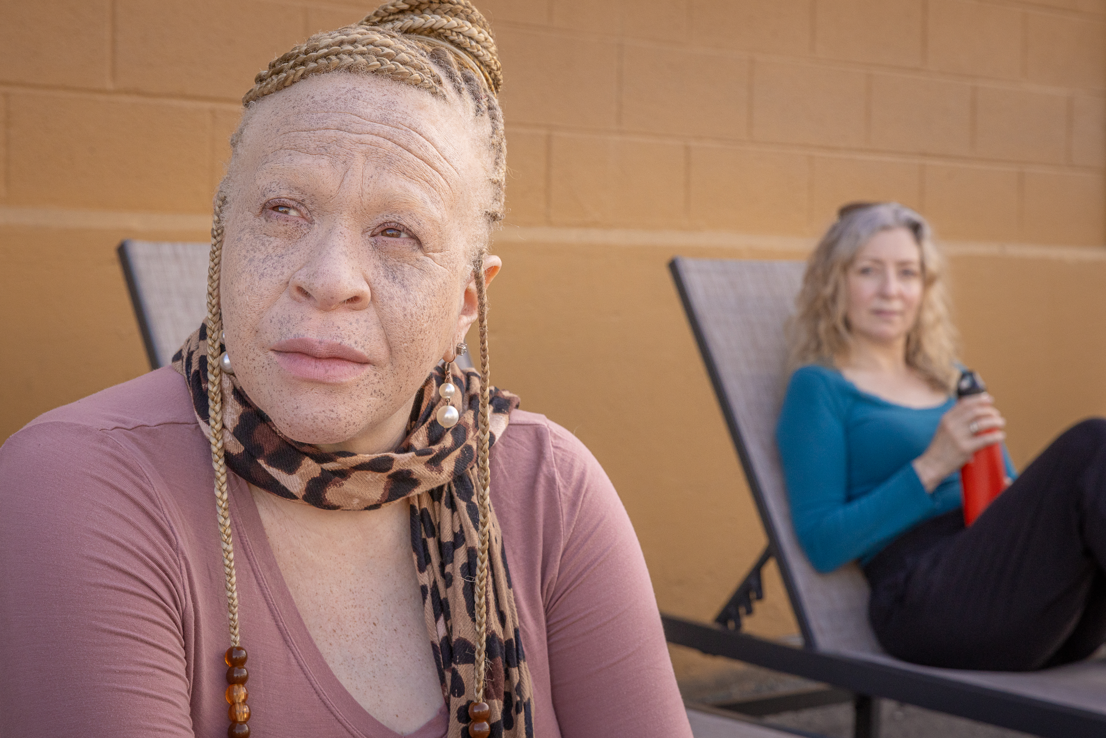 LaRhonda Steele and Maureen Porter. Photo by Owen Carey