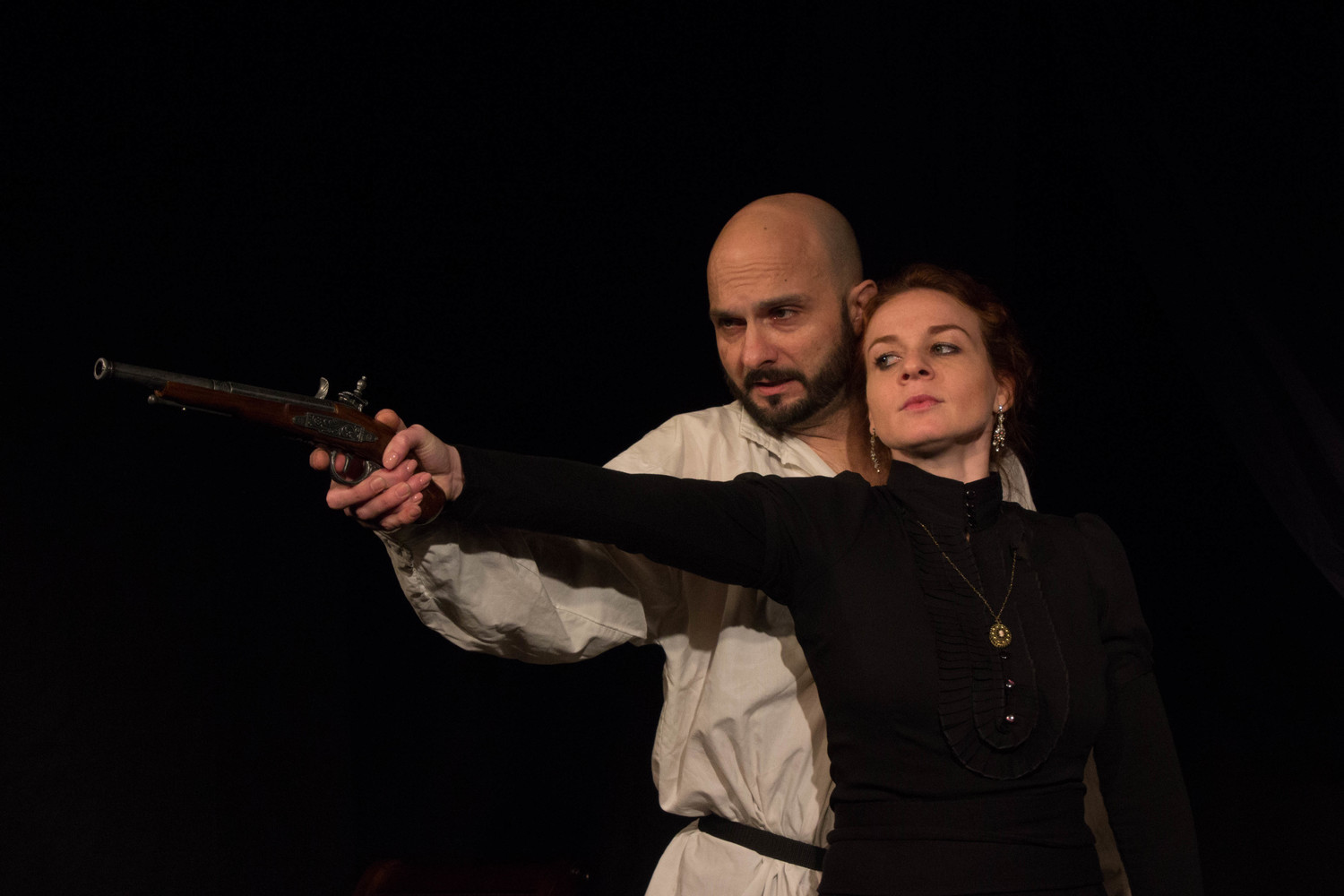 Gerry Rose and Polina Shafran in Chek-Mate