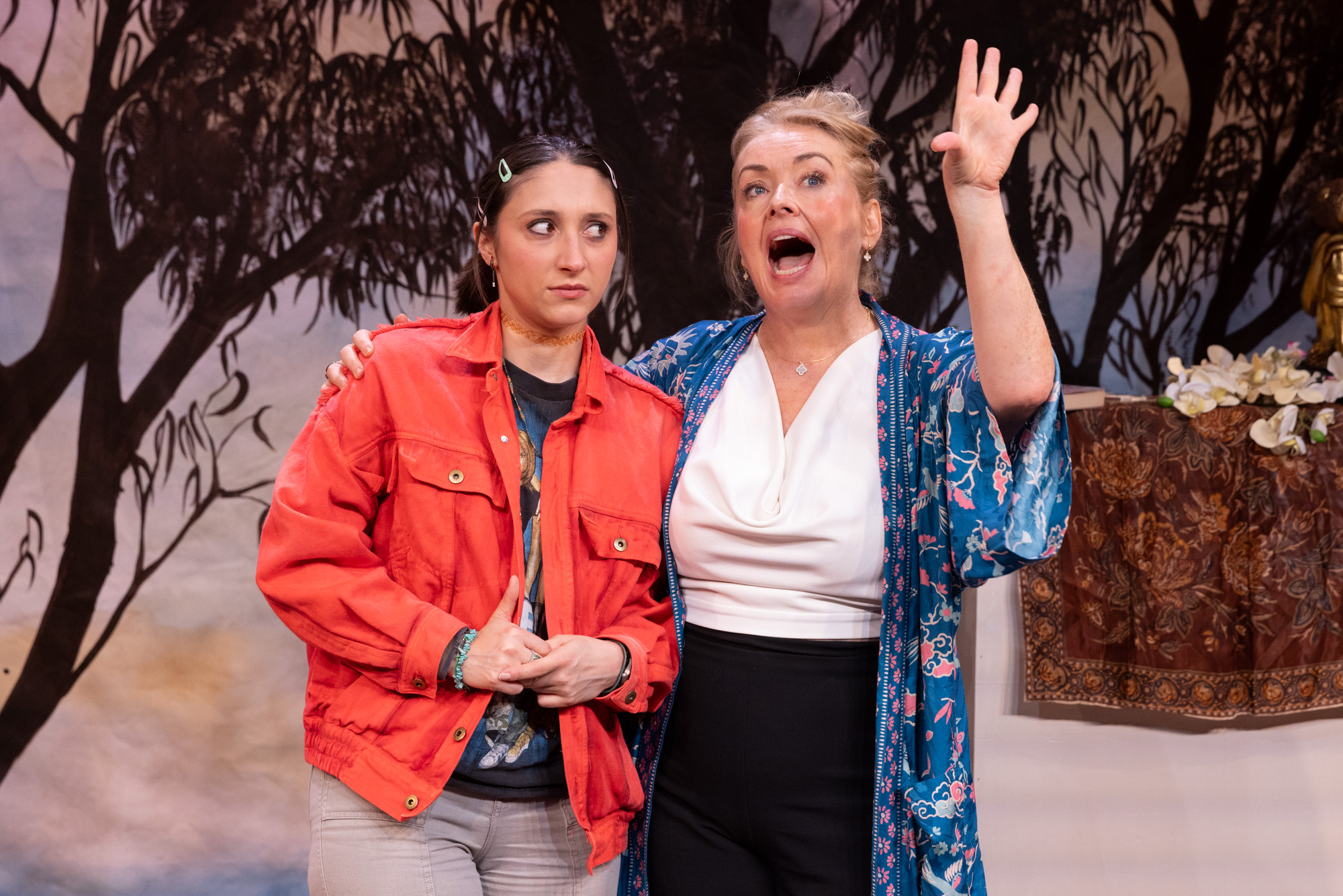 Lucy Miller as Margot and Jade Fuda as Molly in The Female of the Species. Image by Noni Carroll