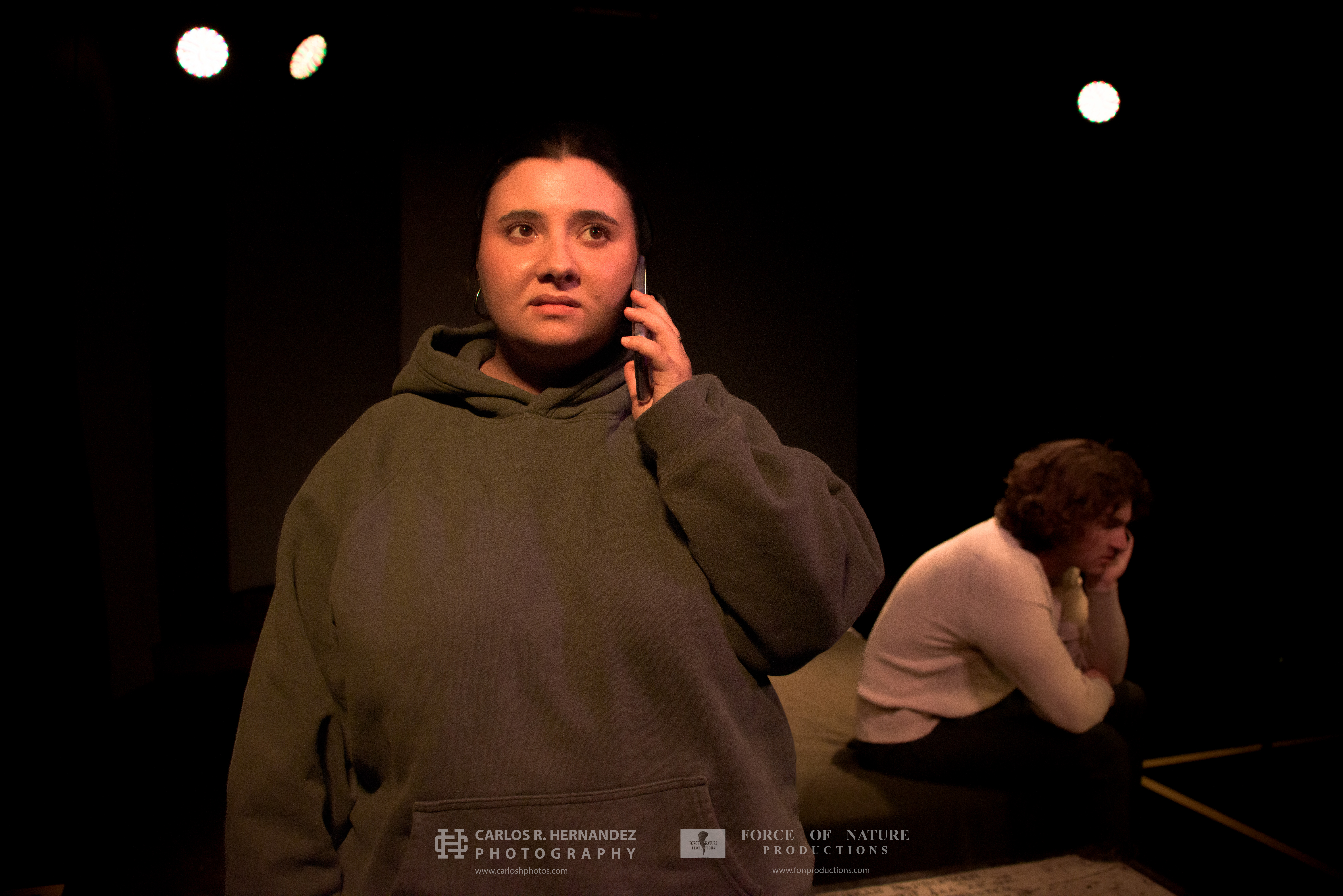 Melissa Murra as Courtney in Force of Nature's production of 'Peace Be With You.'