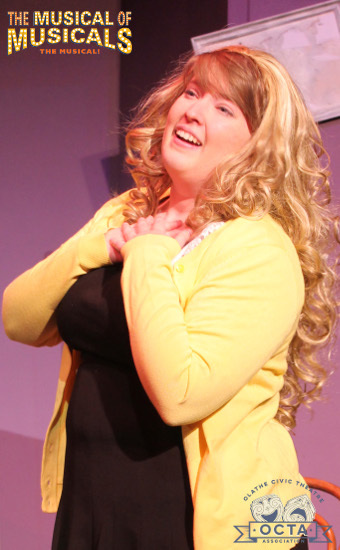 Rachel Adcock as Jeune in OCTA's The Musical of Musicals (The Musical!)