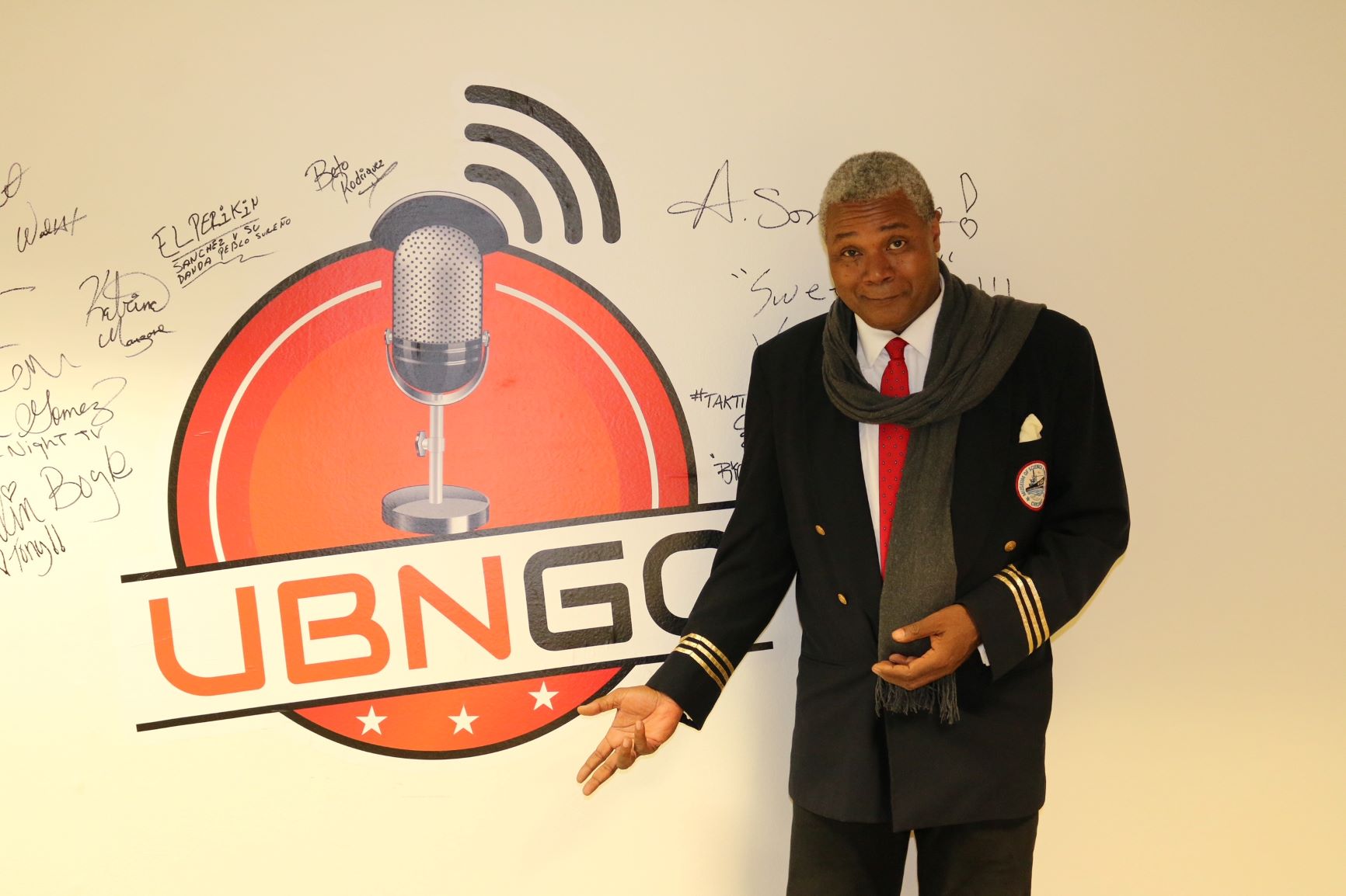 Darryl Maximilian Robinson arrives at UBNGO Studio in Burbank to make his 4th appearance with Host Ron Brewington on 'The Actor's Choice.' Photo by JL Watt.