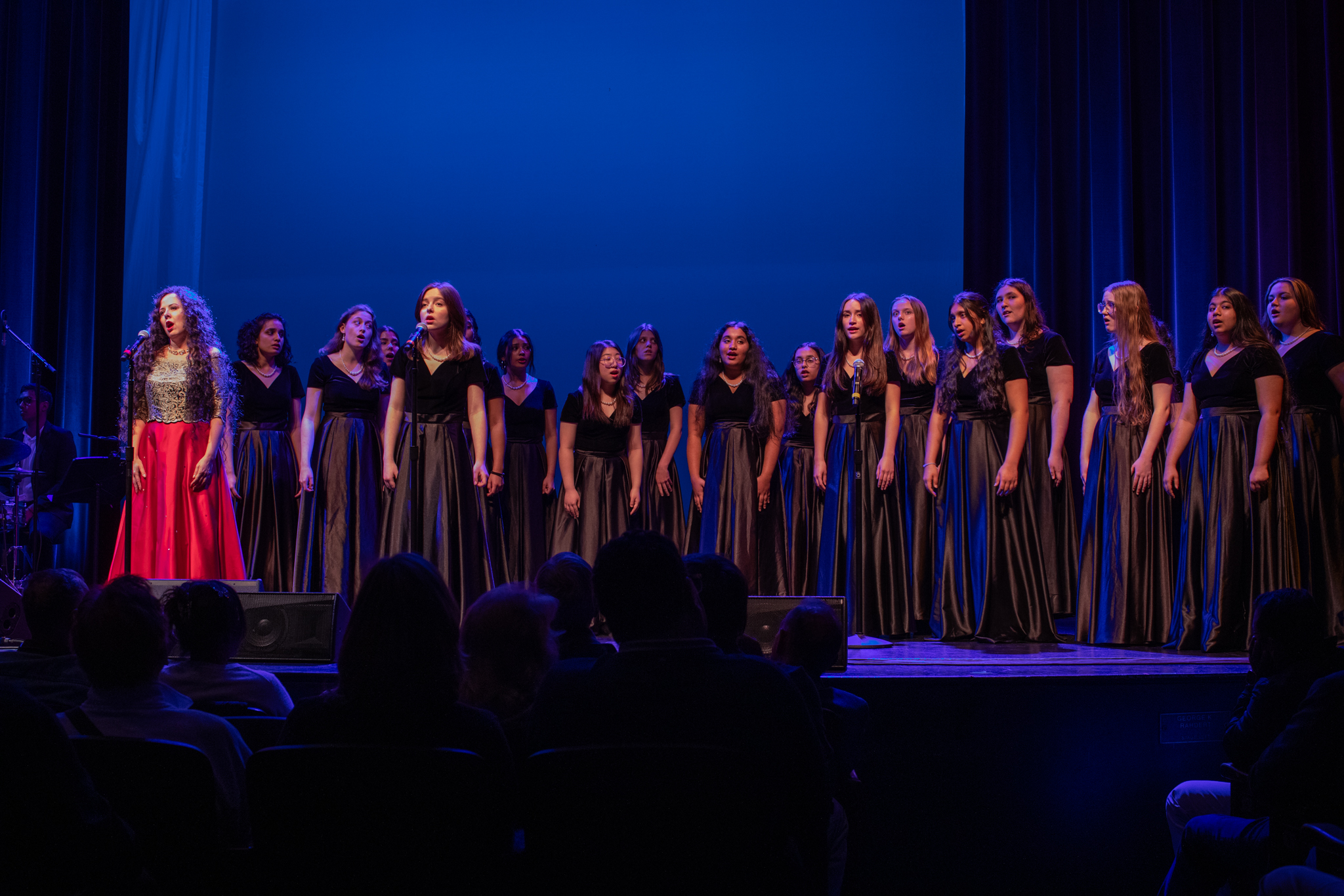 With Lumina Youth Choir at the Palladium With Lumina Youth Choir at the Palladium