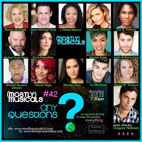 the cast of (mostly)musicals 42: ANY QUESTIONS?