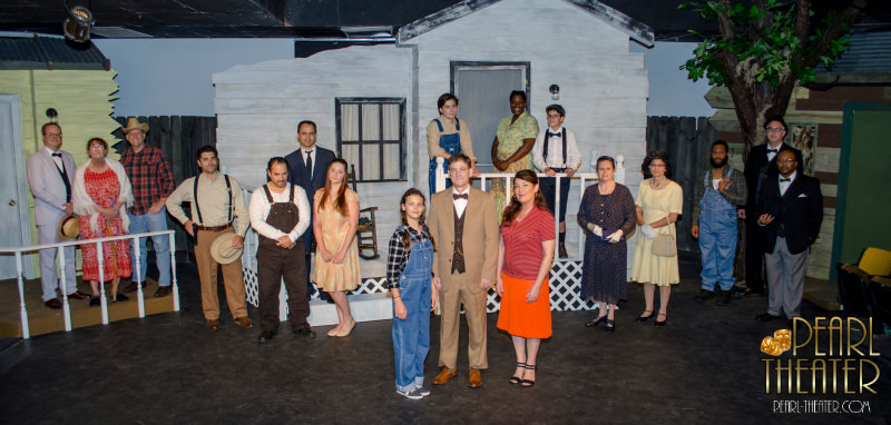 The Cast of To Kill a Mockingbird at the Pearl Theater, Houston TX.
Photo courtesy Gone To Texas Photos 1