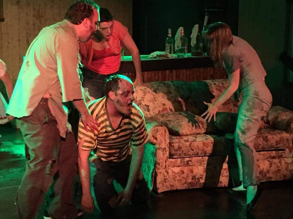 Zombies take over the stage.