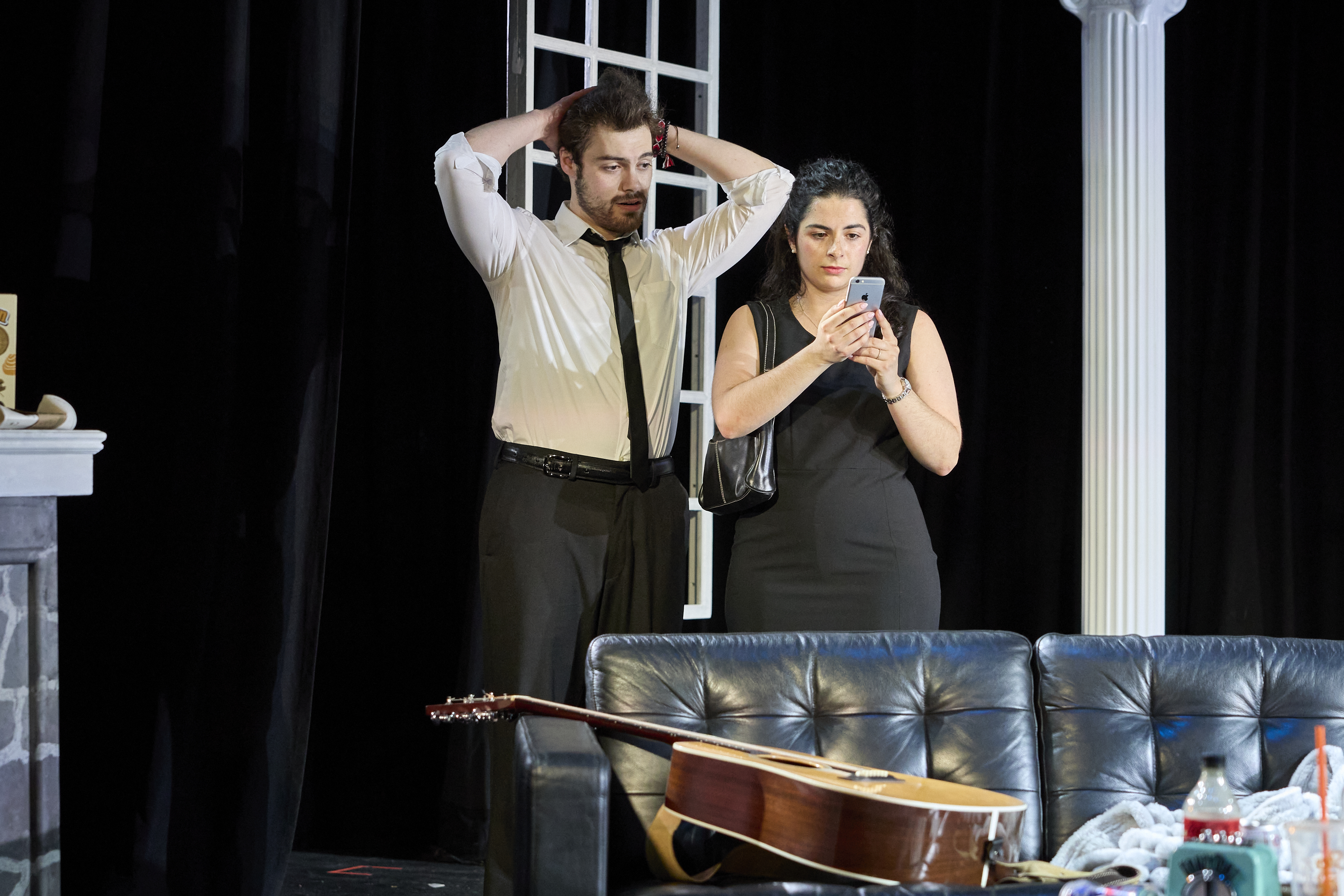 Sam Frye and Jean Gordon in If I Cleaned Everything