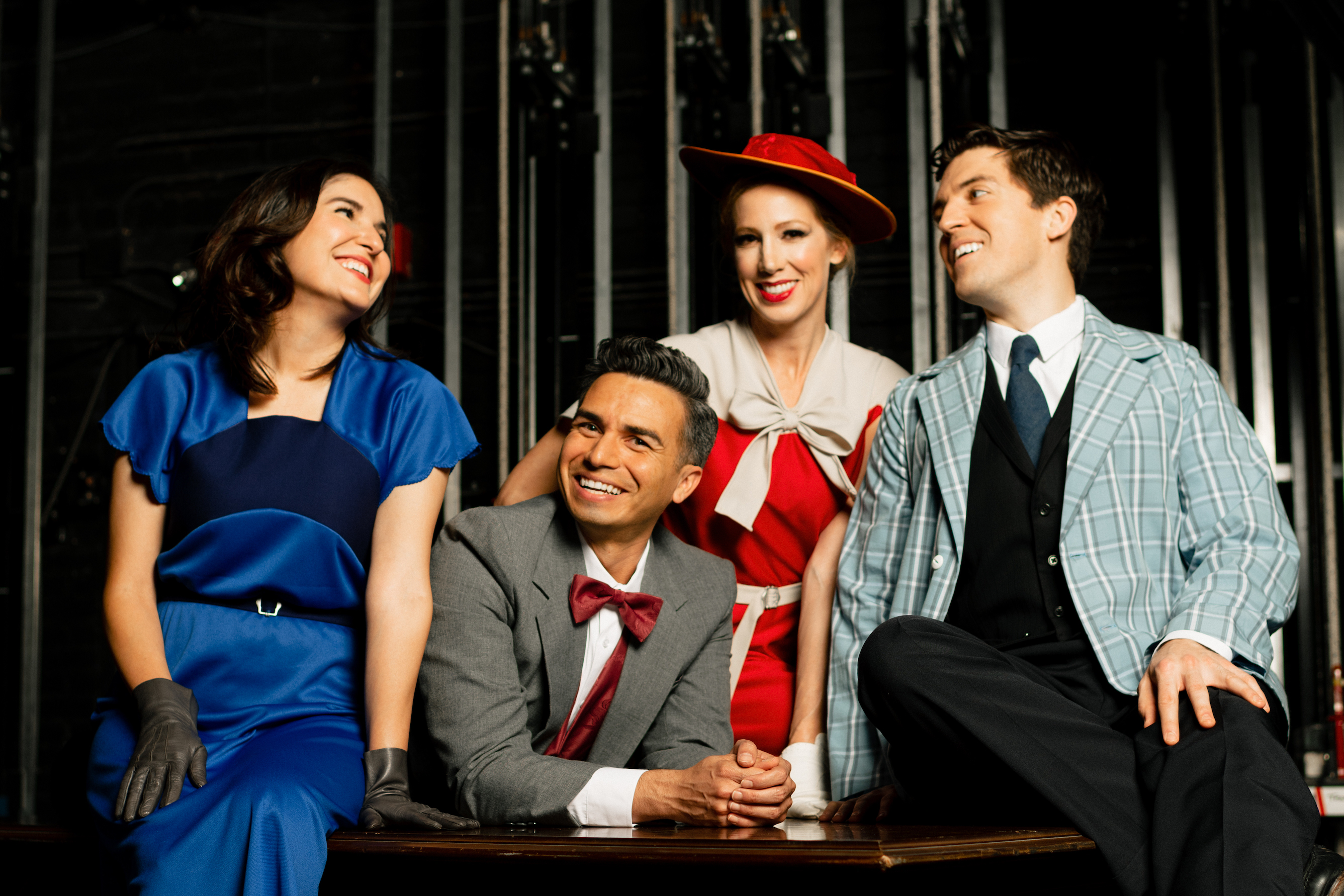 FIRST LOOK of SHE LOVES ME cast at The Public Theater of San Antonio. — Lauren Esquivel* as Amalia Balash, Rick Sanchez as Steven Kodaly, Paige Berry as Ilona Ritter, and Grant Bryan* as Georg Nowack.
* Member of Actors’ Equity Association, the Union of Professional Actors and Stage Managers in the United States.
Photo by Mia Isabella Photography
@miaisabellaphotography