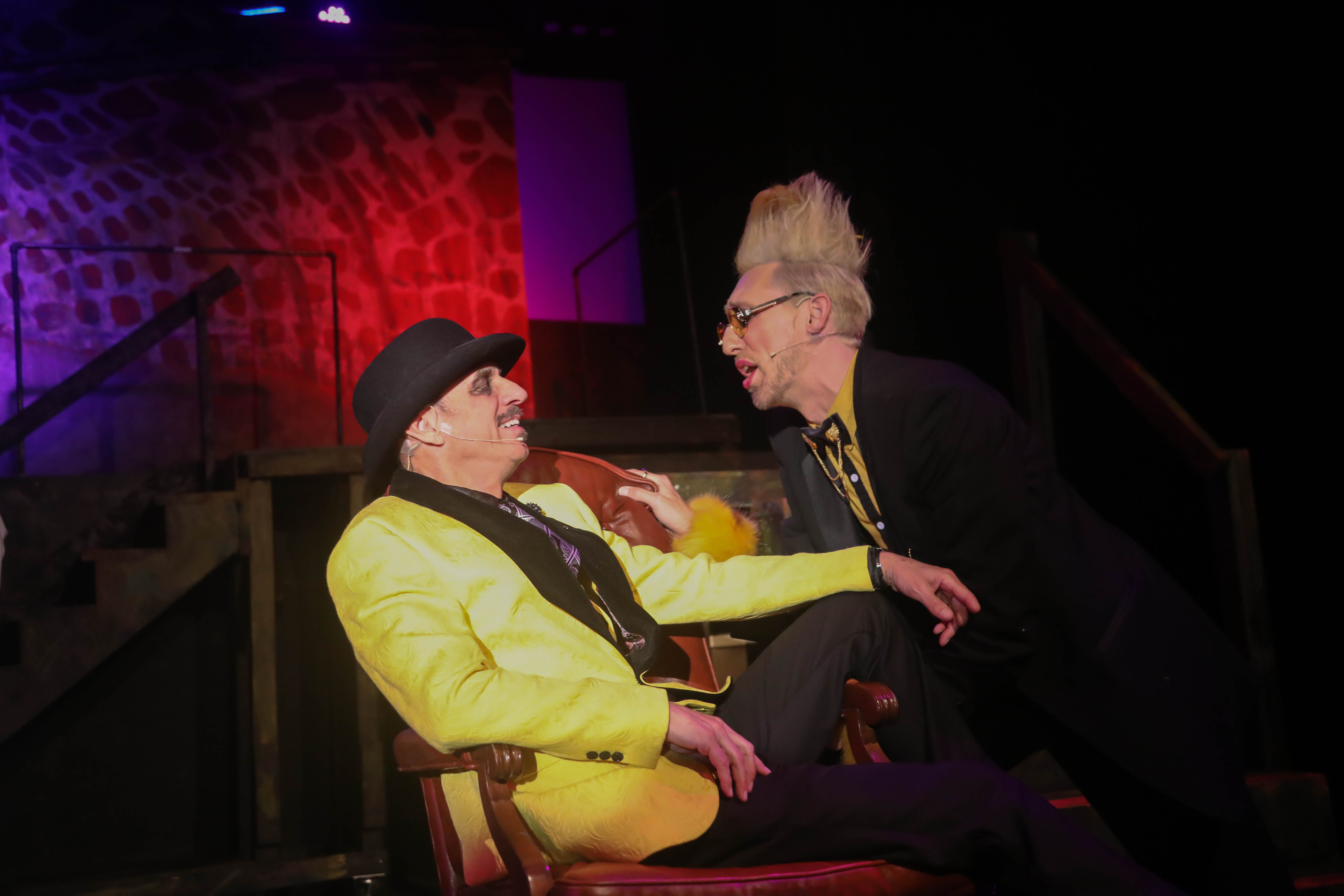 Calwell B. Cladwell and Mr. McQueen plot their evil schemes! Calwell B. Cladwell and Mr. McQueen plot their evil schemes!